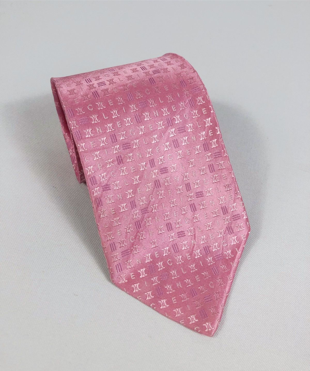 Celine Rare Celine Monogram Silk Tie Made in Italy Size ONE SIZE - 1 Thumbnail