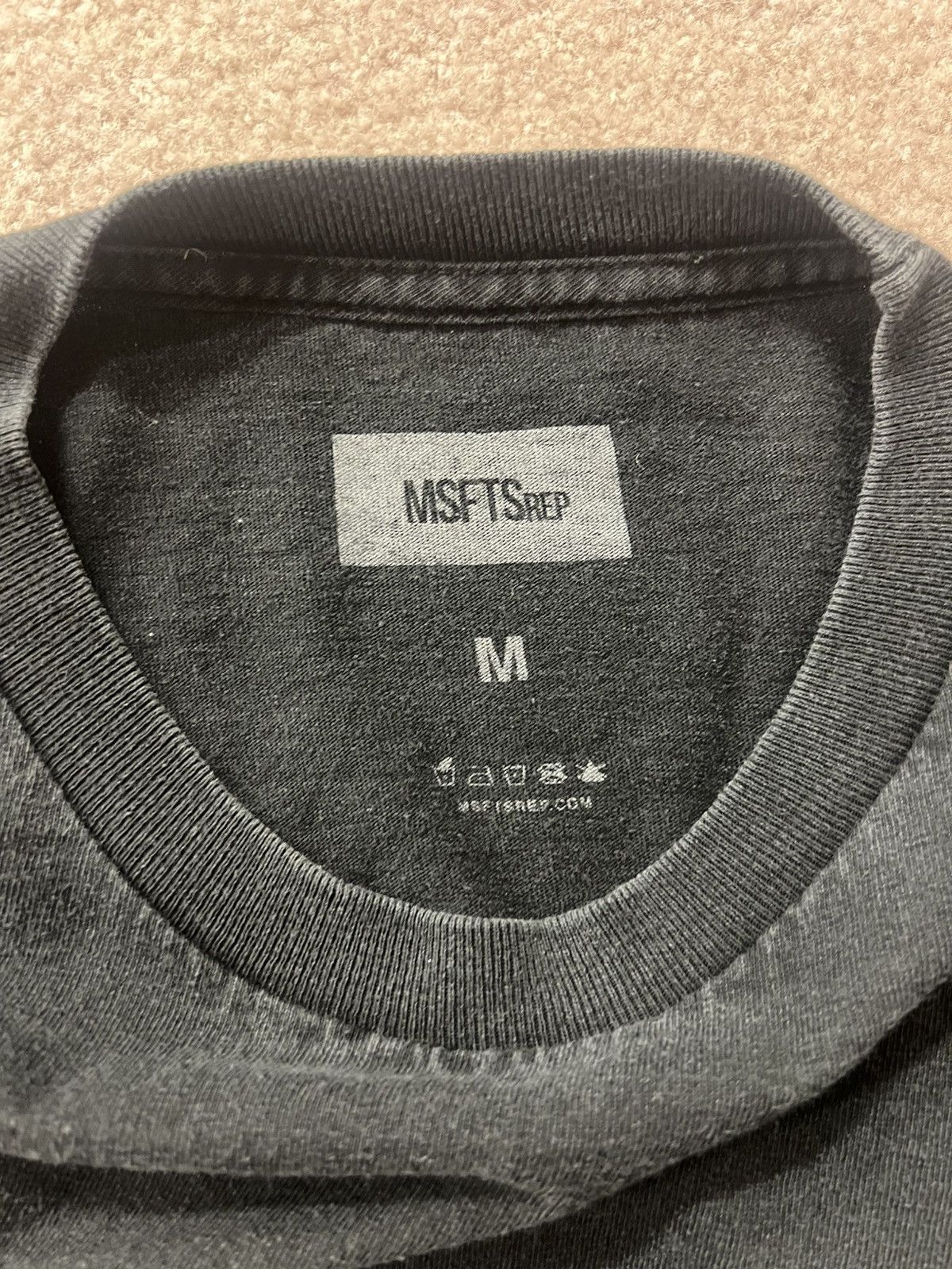 Msftsrep Black MSFTSrep Flame Logo Long Sleeve Shirt Size US M / EU 48-50 / 2 - 4 Thumbnail