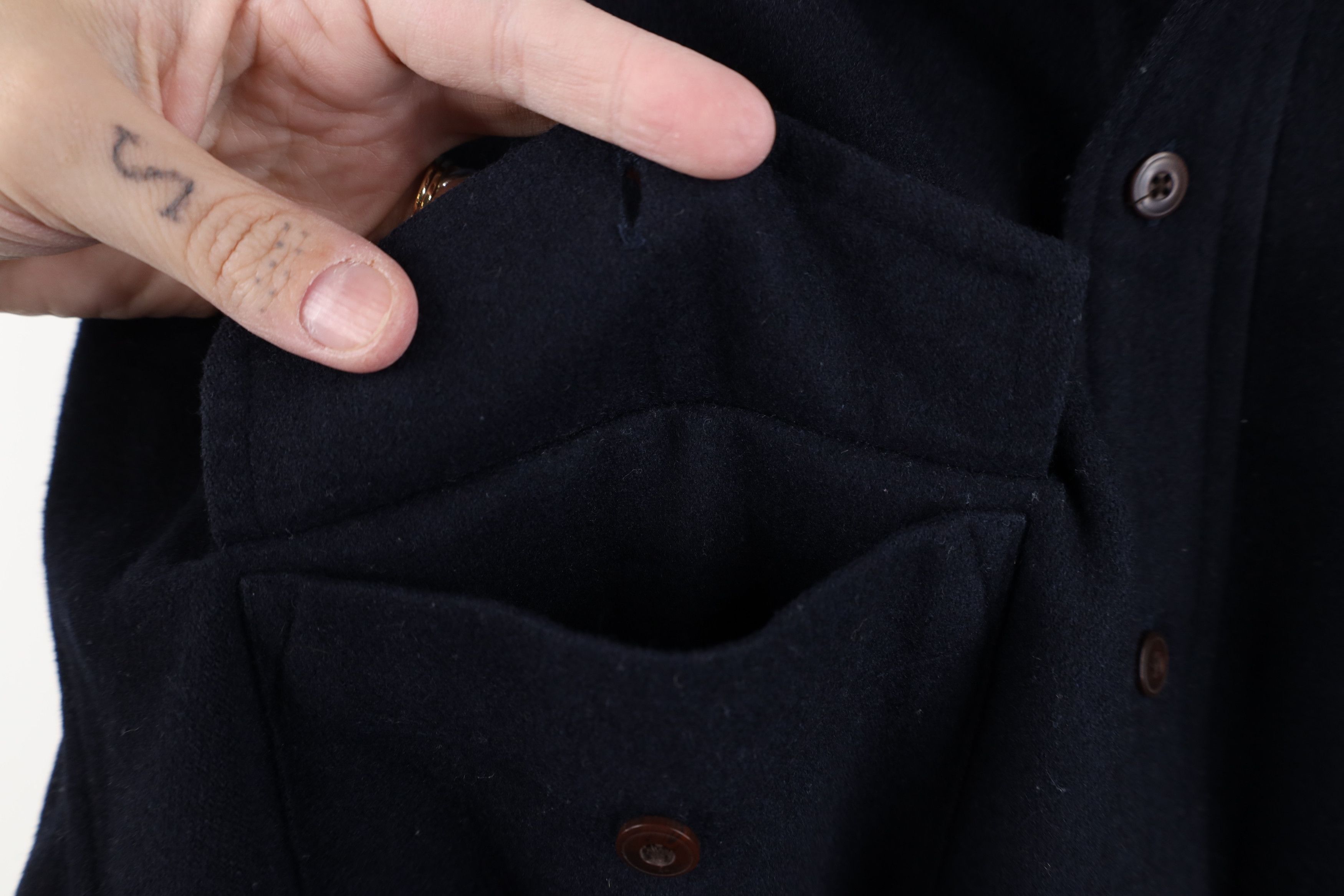 Gap Vintage 90s Gap Wool Blend Button Shirt Jacket Jac Shirt Size US XXL / EU 58 / 5 - 6 Thumbnail