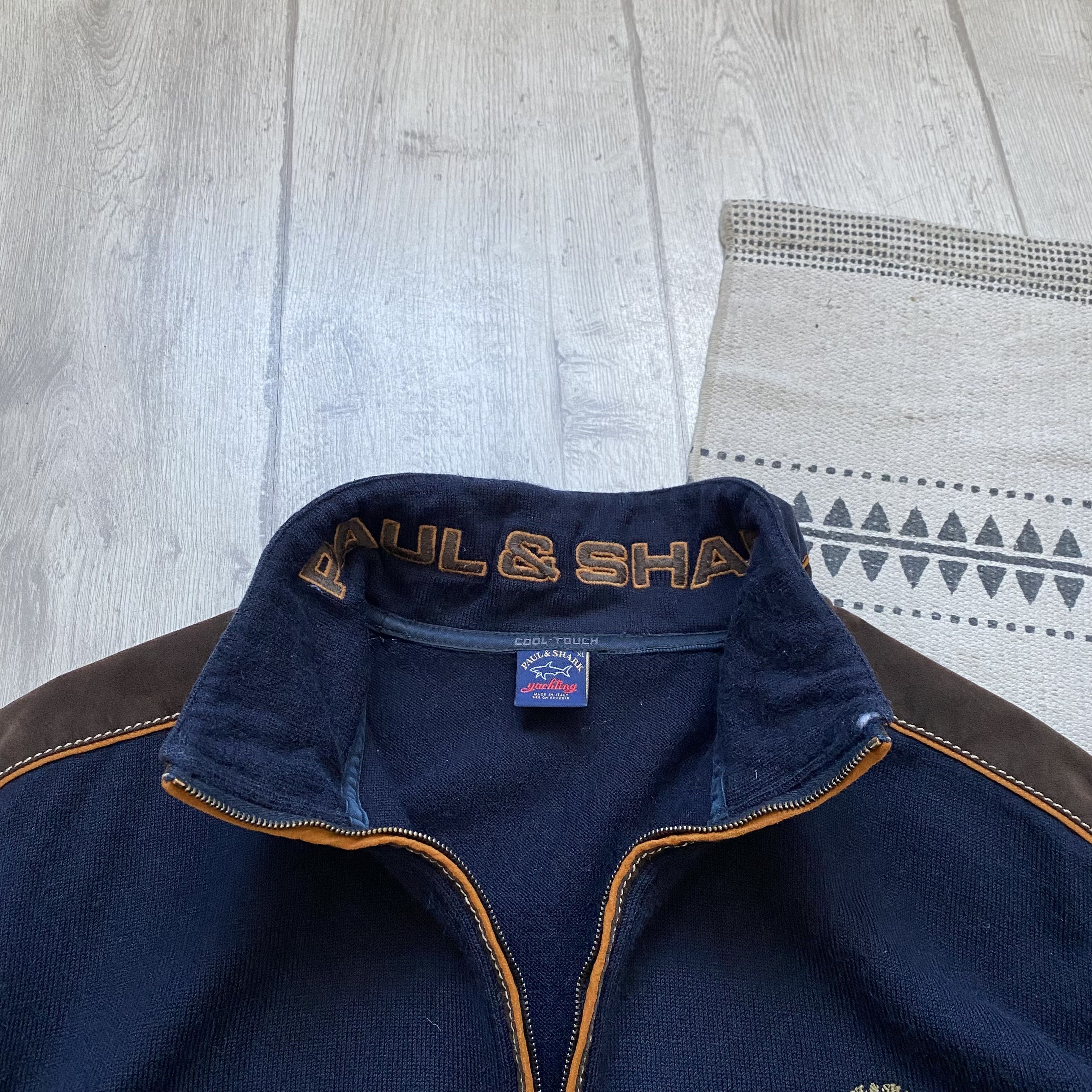 Paul & Shark Vintage Oldmoney Paul Shark Wool sweater Half Zip Size US L / EU 52-54 / 3 - 5 Thumbnail