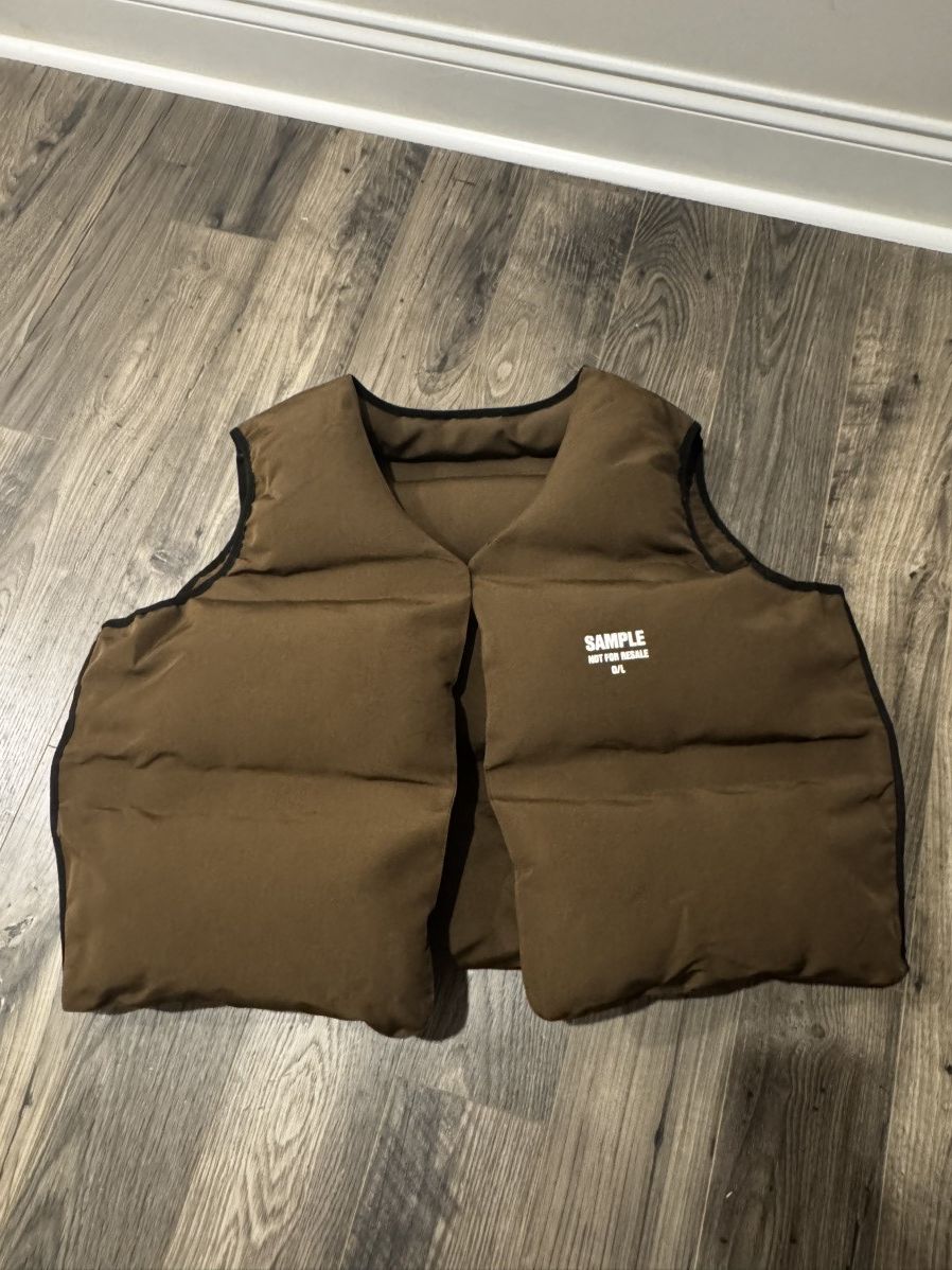 Other Yeezy Sample Puffer Vest | Grailed