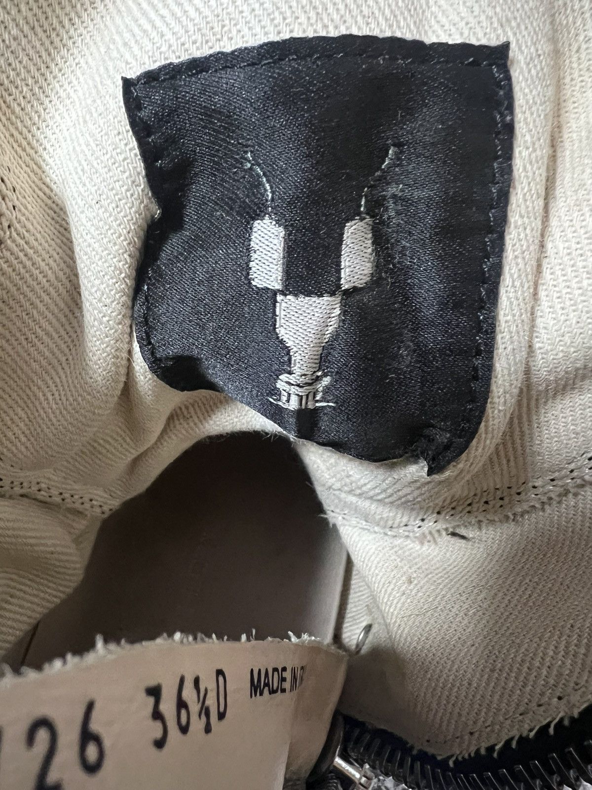 Rick Owens Drkshdw Rick owens drkshdw double bumper ramones Size US 6.5 / IT 36.5 - 10 Thumbnail
