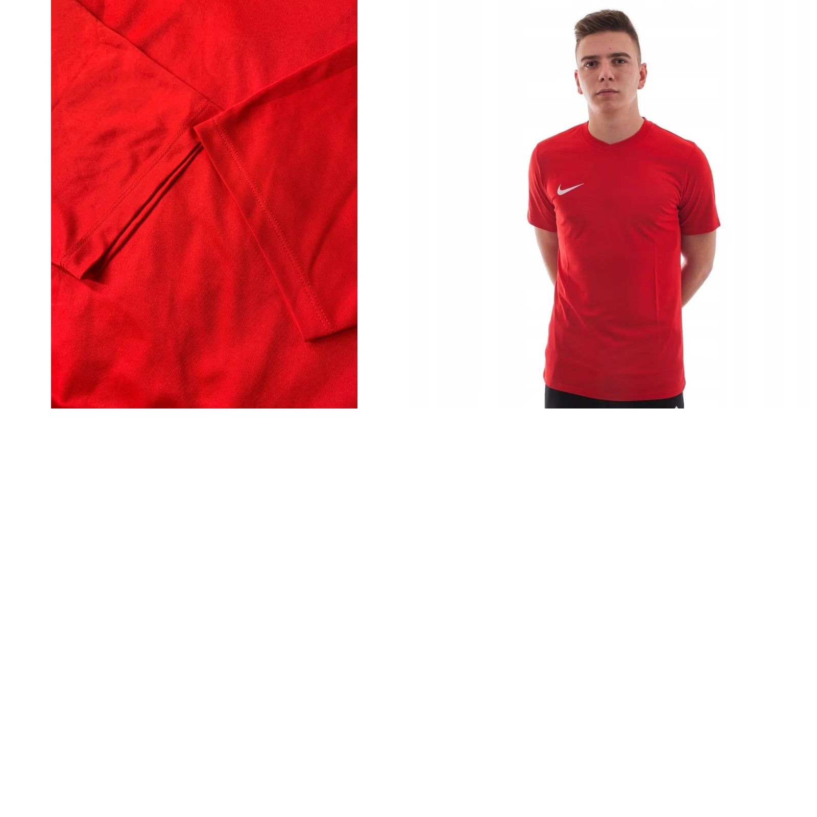 Nike Nike Dri-Fit Park Original 2019 Men Football Soccer Training Shirt Jersey L Red Park Nike Shirt Mens L Red 2019 Football Shirt Size US L / EU 52-54 / 3 - 8 Thumbnail
