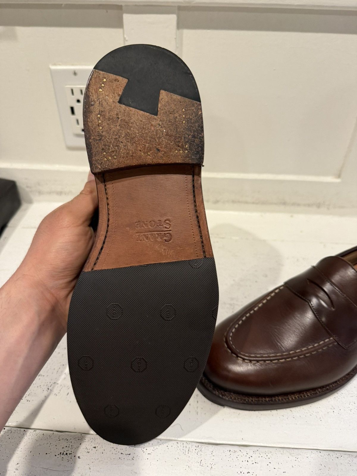 Grant Stone Traveler Penny Crimson Chromexcel Size US 9 / EU 42 - 5 Thumbnail