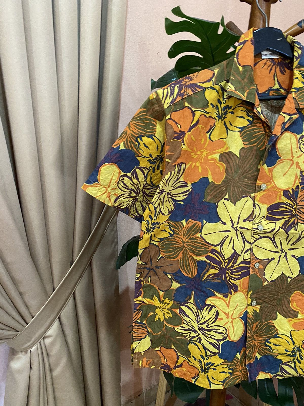 Japanese Brand Vintage Spring Kid’s Japan-Made Hawaiian Shirt Cotton Aloha Size US L / EU 52-54 / 3 - 5 Thumbnail