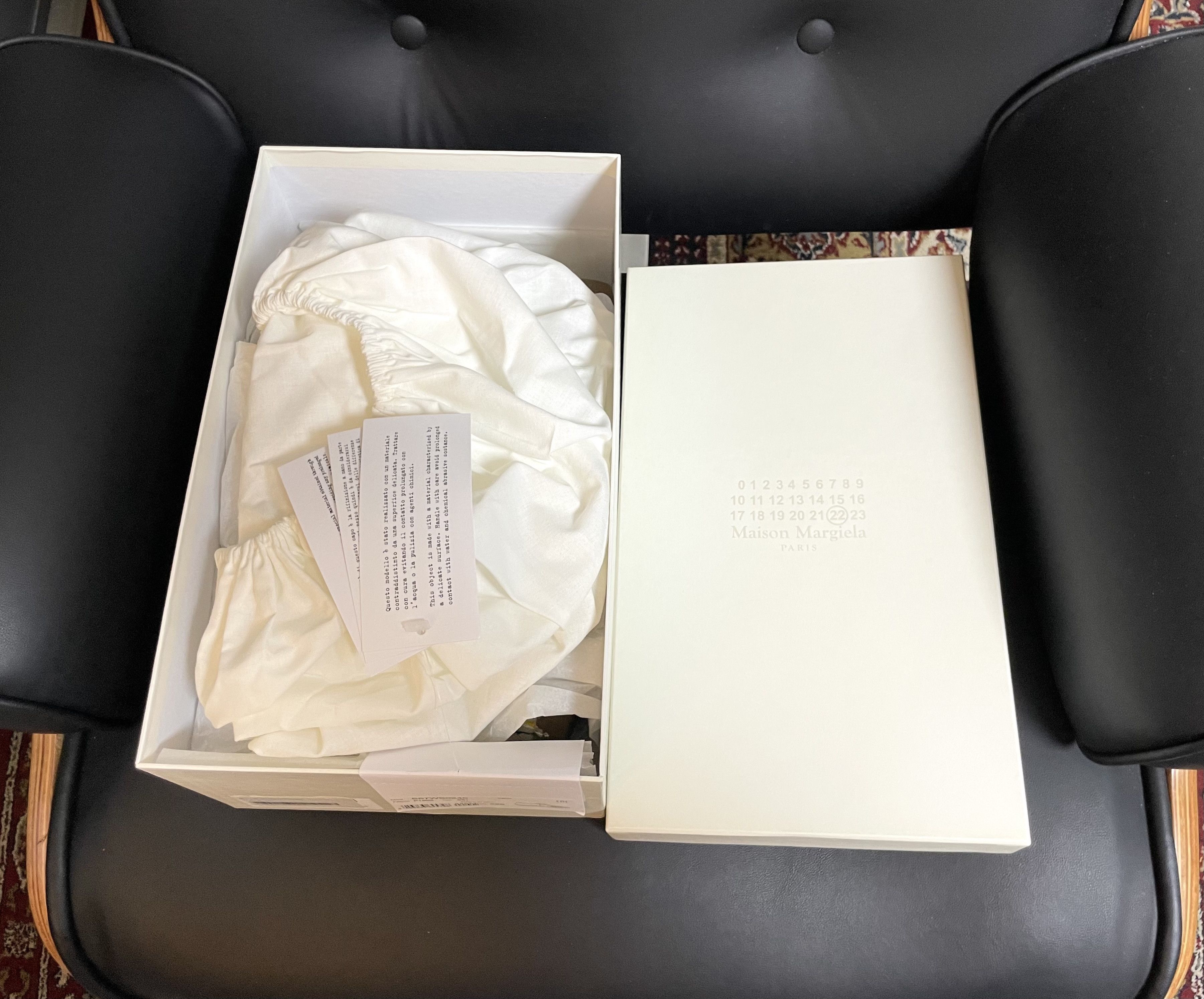 Maison Margiela Maison Margiela GAT (Paint Splatter White) Size US 9.5 / EU 42-43 - 22 Thumbnail