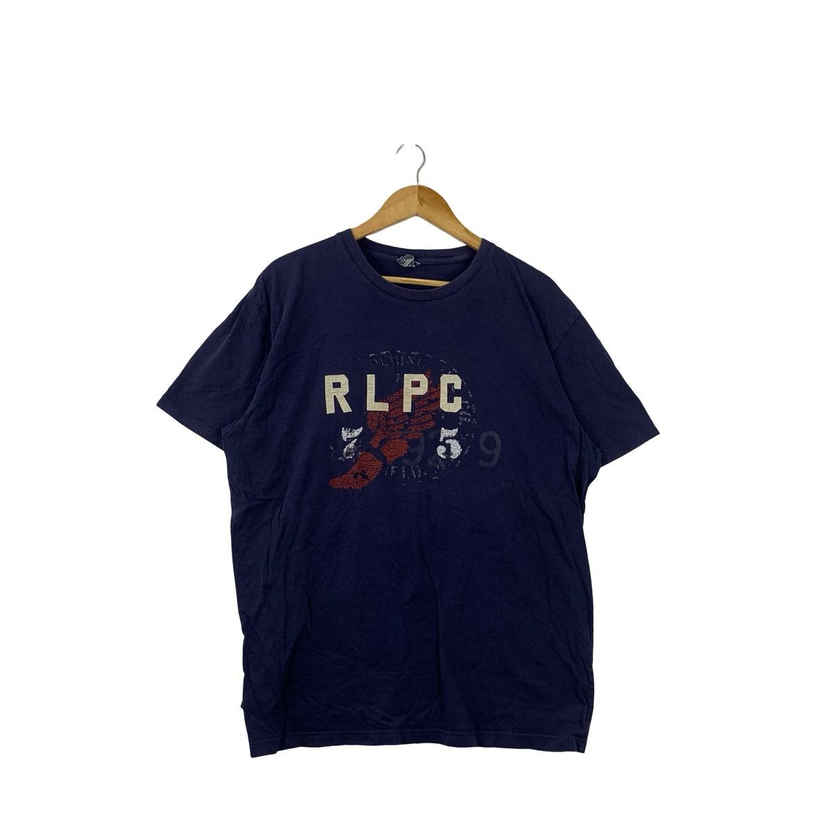 Polo Ralph Lauren Vintage POLO RALPH LAUREN P-Wing Logo Tee Shirt Top Stadium Size US XL / EU 56 / 4 - 1 Thumbnail