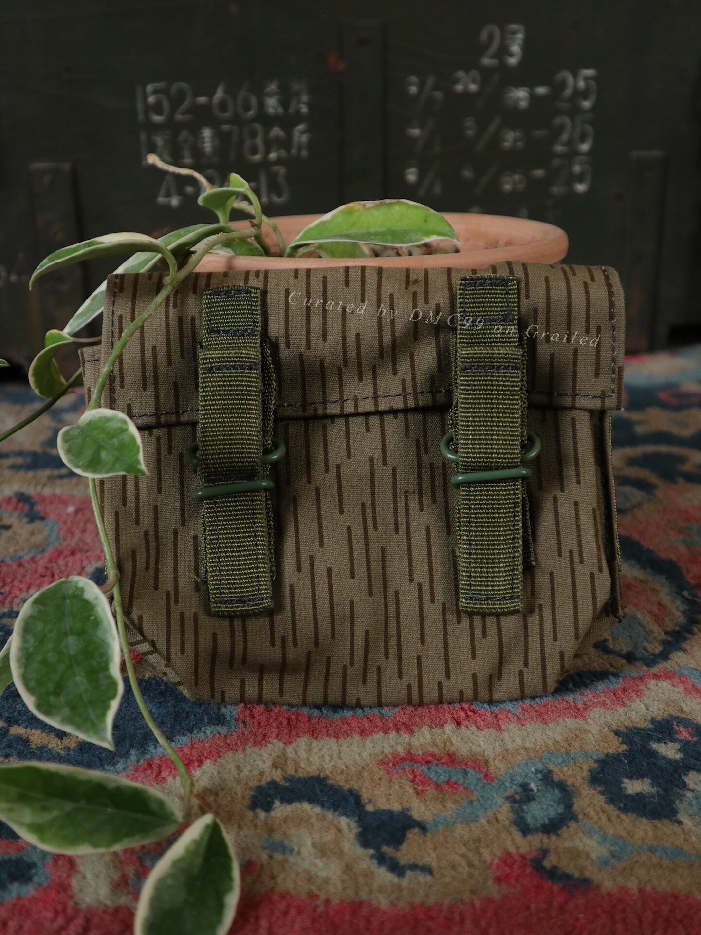 Vintage Vintage Raindrop Camouflage Small Bag Size ONE SIZE - 1 Thumbnail