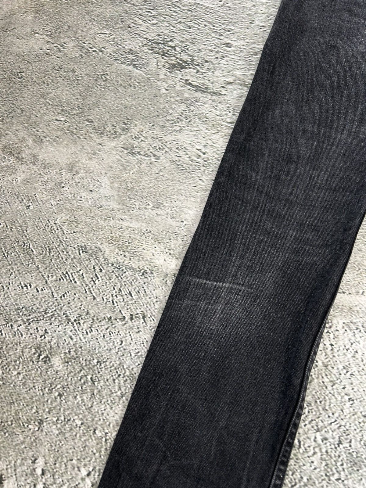 Han Kjobenhavn Han Kjobenhavn Black Selvedge Selvage Denim Pants Lean Fit Size US 34 / EU 50 - 10 Thumbnail