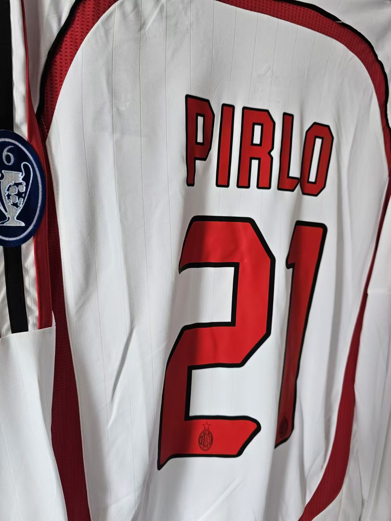 Other 2006 2007 AC Milan 3 Andrea Pirlo Jersey Away L Size US L / EU 52-54 / 3 - 4 Thumbnail