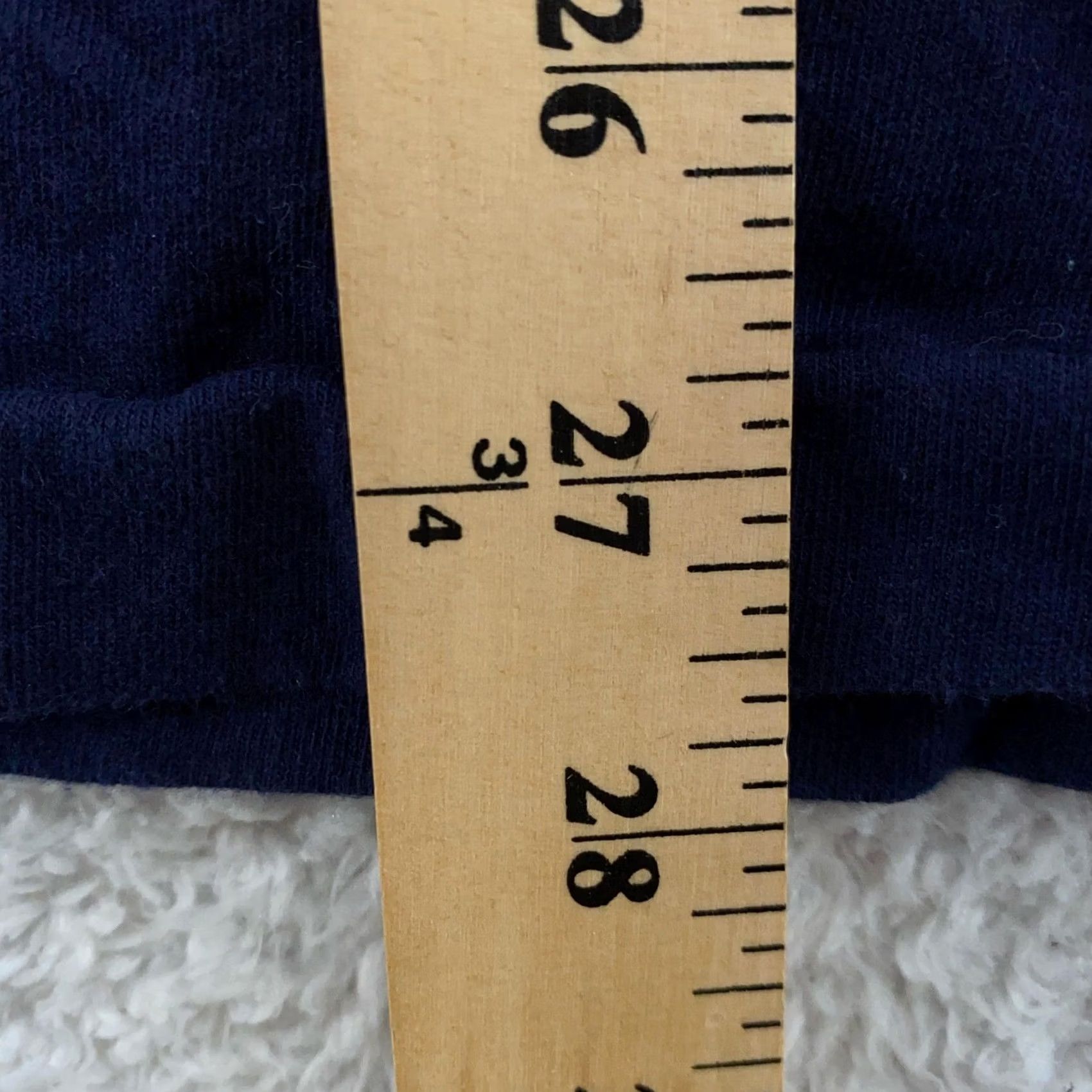 Fruit Of The Loom VINTAGE Fruit of the Loom Navy Pocket Shirt Mens M/L Single Stitch 90s Shirt Mens Vintage Navy Pocket Size US M / EU 48-50 / 2 - 6 Thumbnail