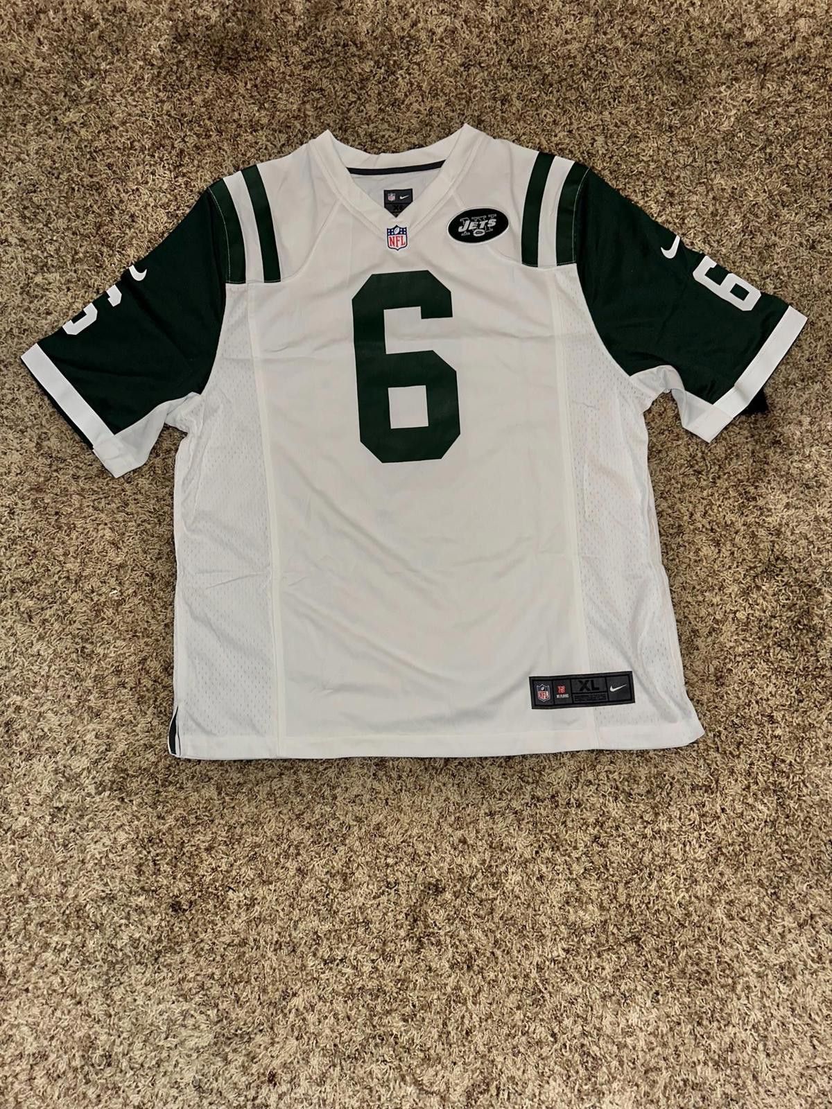 Nike Nike Men’s NFL New York Jets Mark Sanchez #6 Jersey Size US XL / EU 56 / 4 - 1 Thumbnail