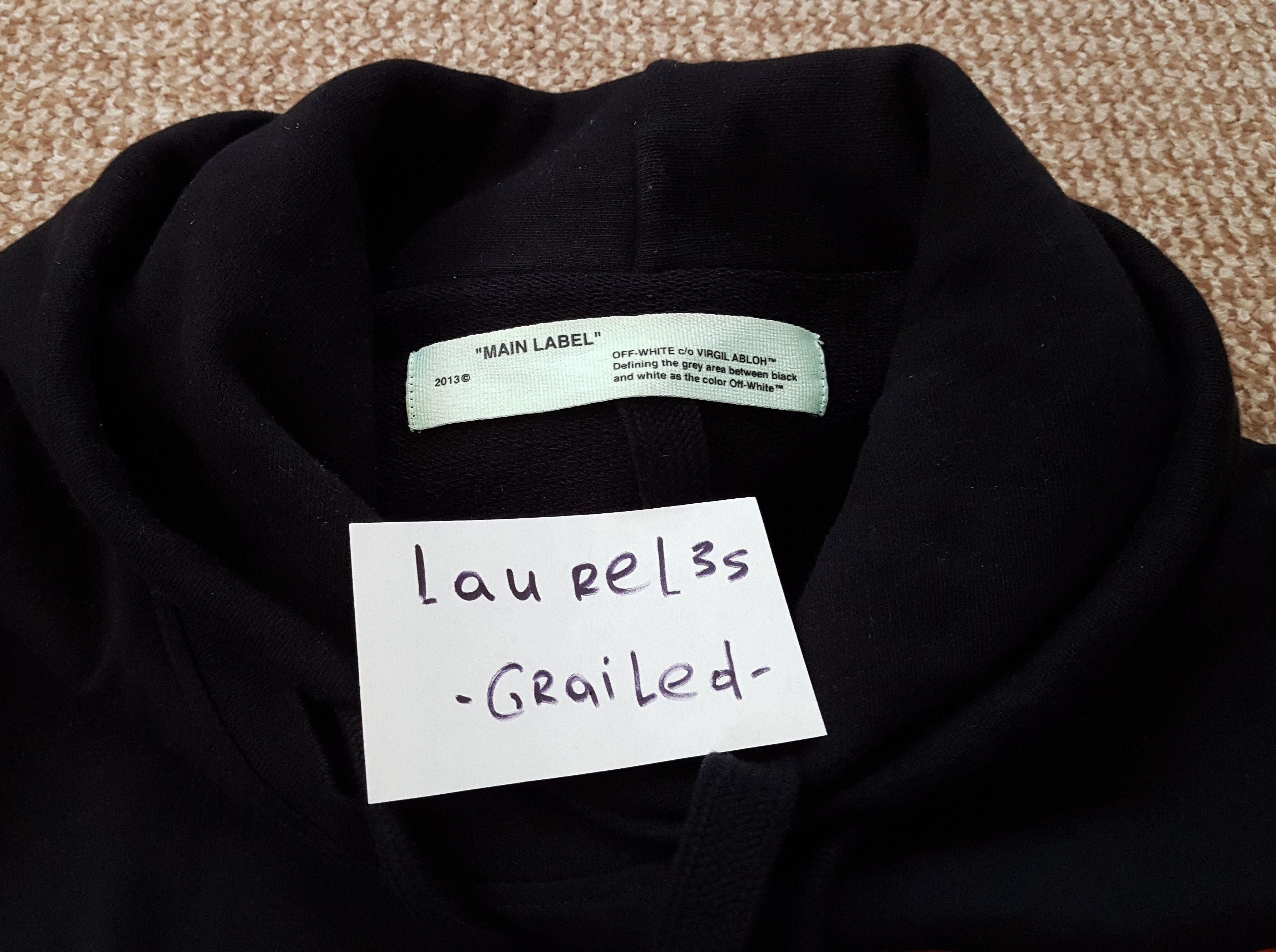 Off-White Off-White Bubble Font T Shirt Hoodie Impressionism Double Size US L / EU 52-54 / 3 - 8 Thumbnail