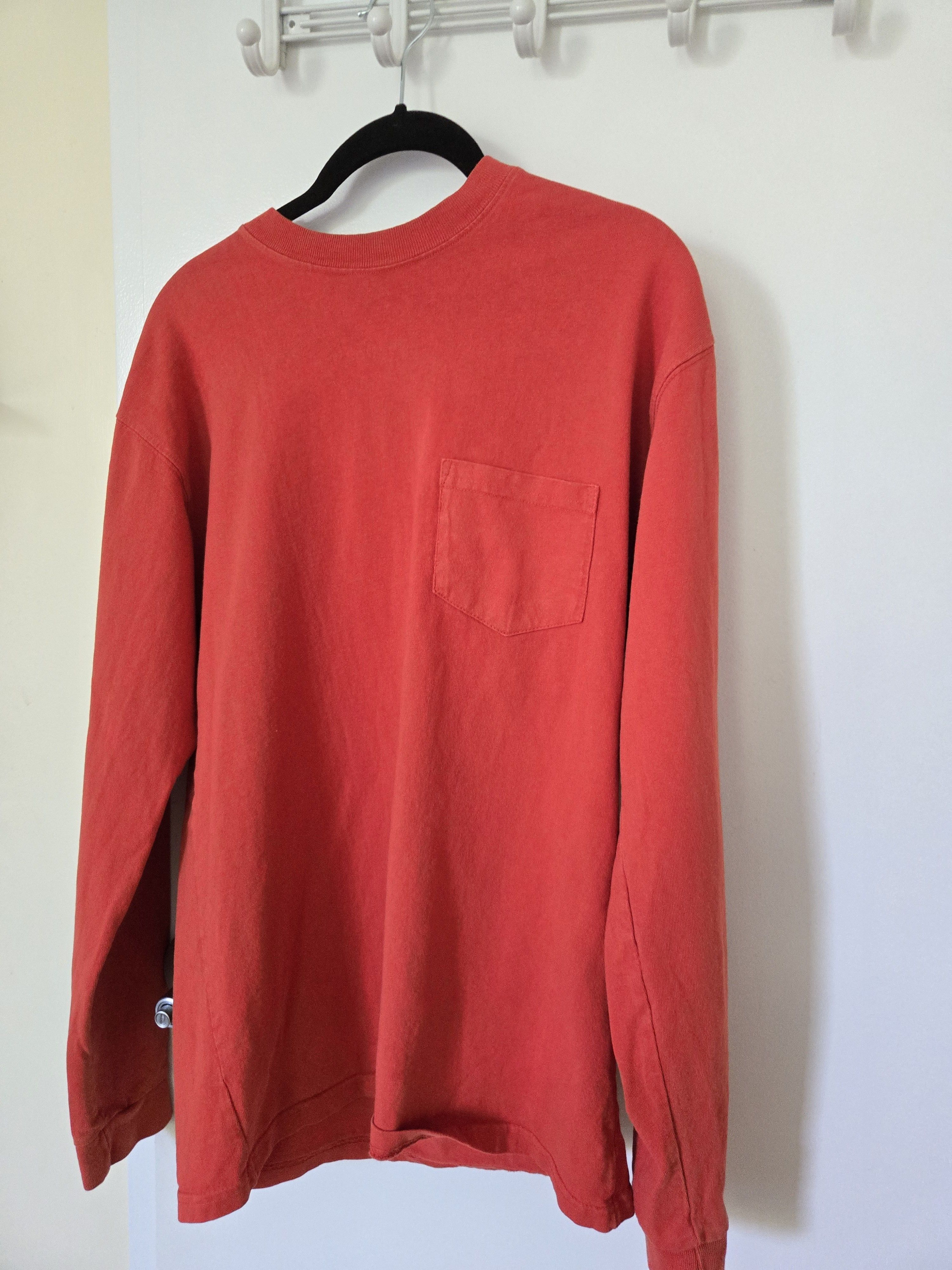 Only NY ONLY NY burnt orange long sleeve t-shirt Size US S / EU 44-46 / 1 - 1 Thumbnail