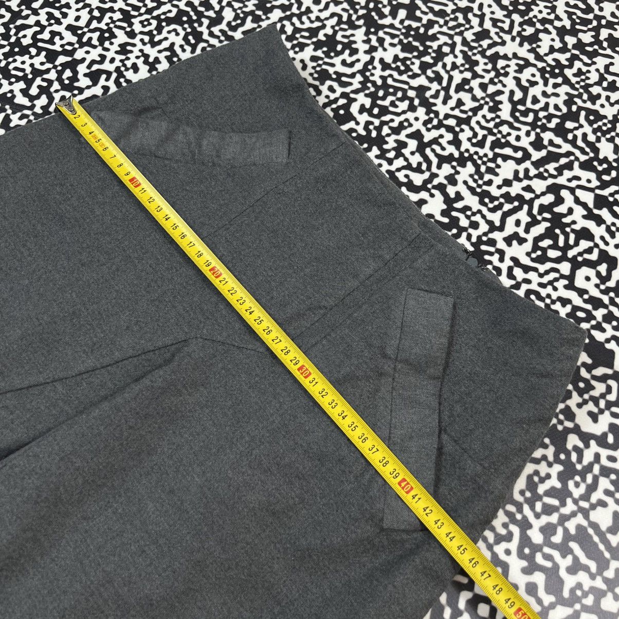 Chloe Chloe Wool Silk Flared Mini Skirt Luxury Casual Y2K Style Size 28" / US 6 / IT 42 - 20 Thumbnail