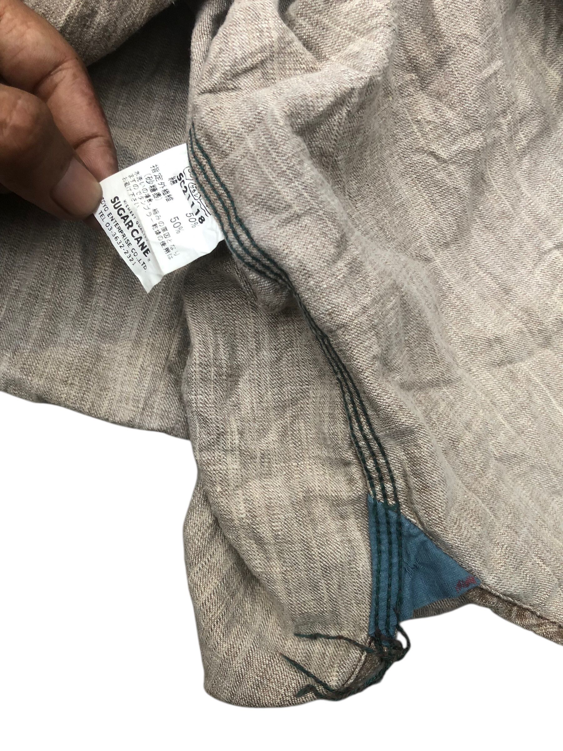 Sugar Cane 🔥Sugar Cane Reg D.T.M. Selvedge Chambray Button Fly Shirt Size US L / EU 52-54 / 3 - 12 Thumbnail