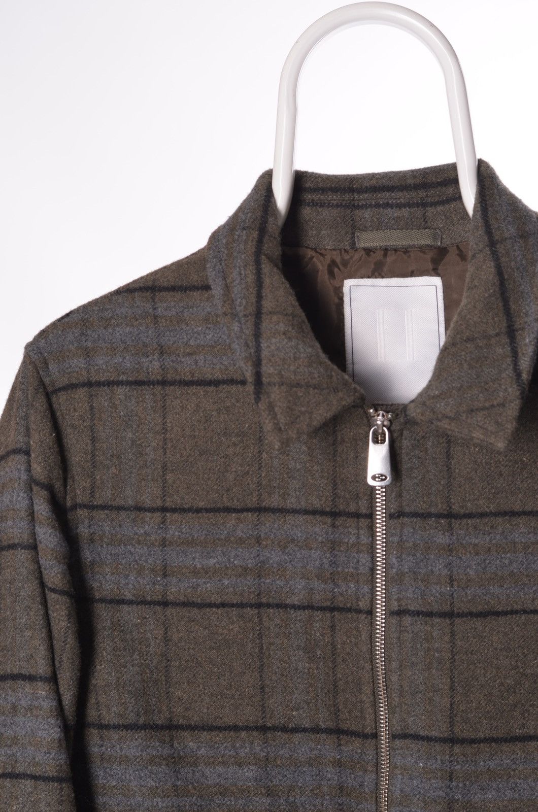 Les Deux Les Deux wool aviator “Planchett Check bomber jacket” size M Size US M / EU 48-50 / 2 - 2 Thumbnail