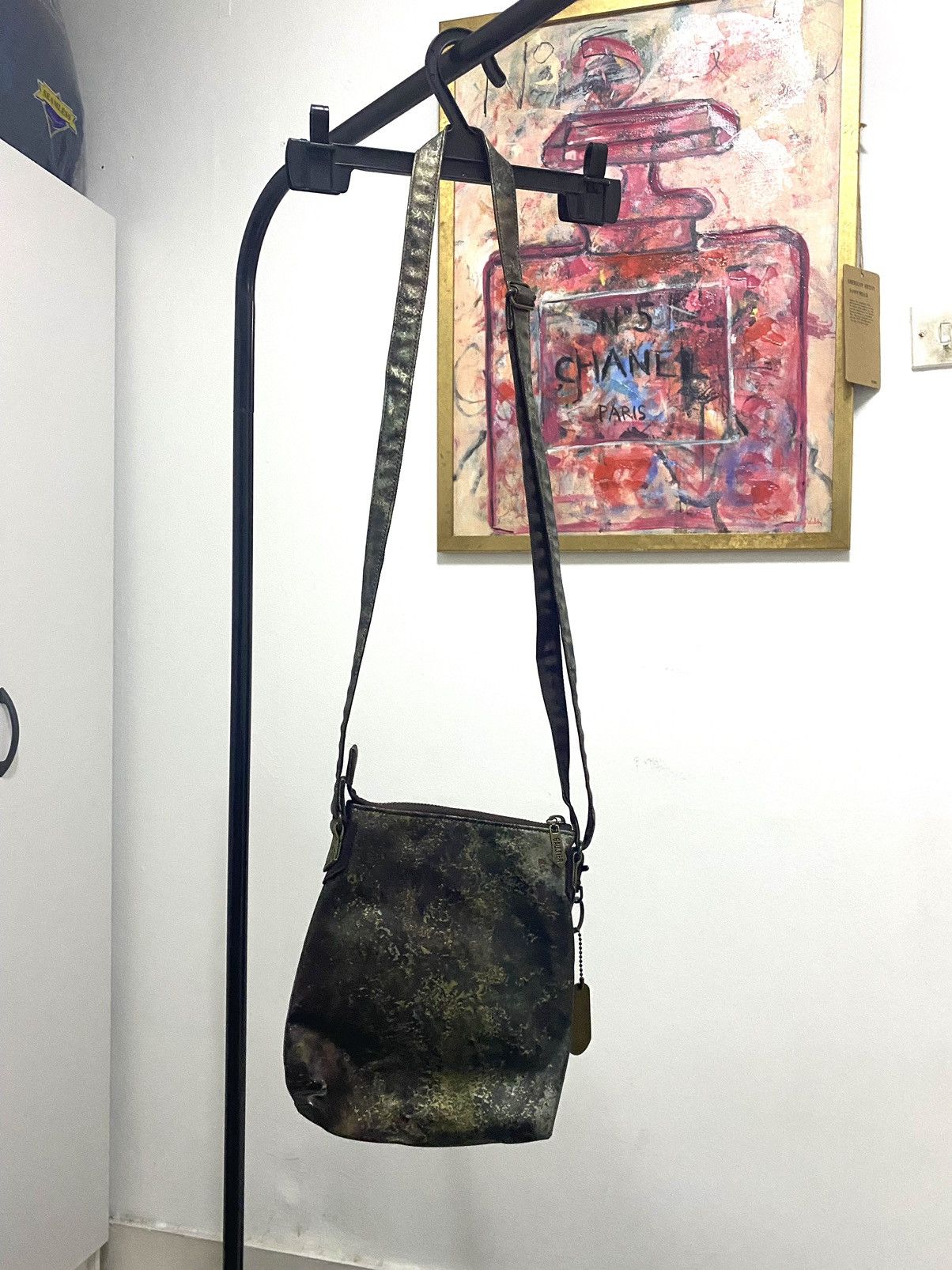 Jean Paul Gaultier Vintage 90s Jean Paul Gaultier Cyber rusty Sling bag Size ONE SIZE - 7 Thumbnail