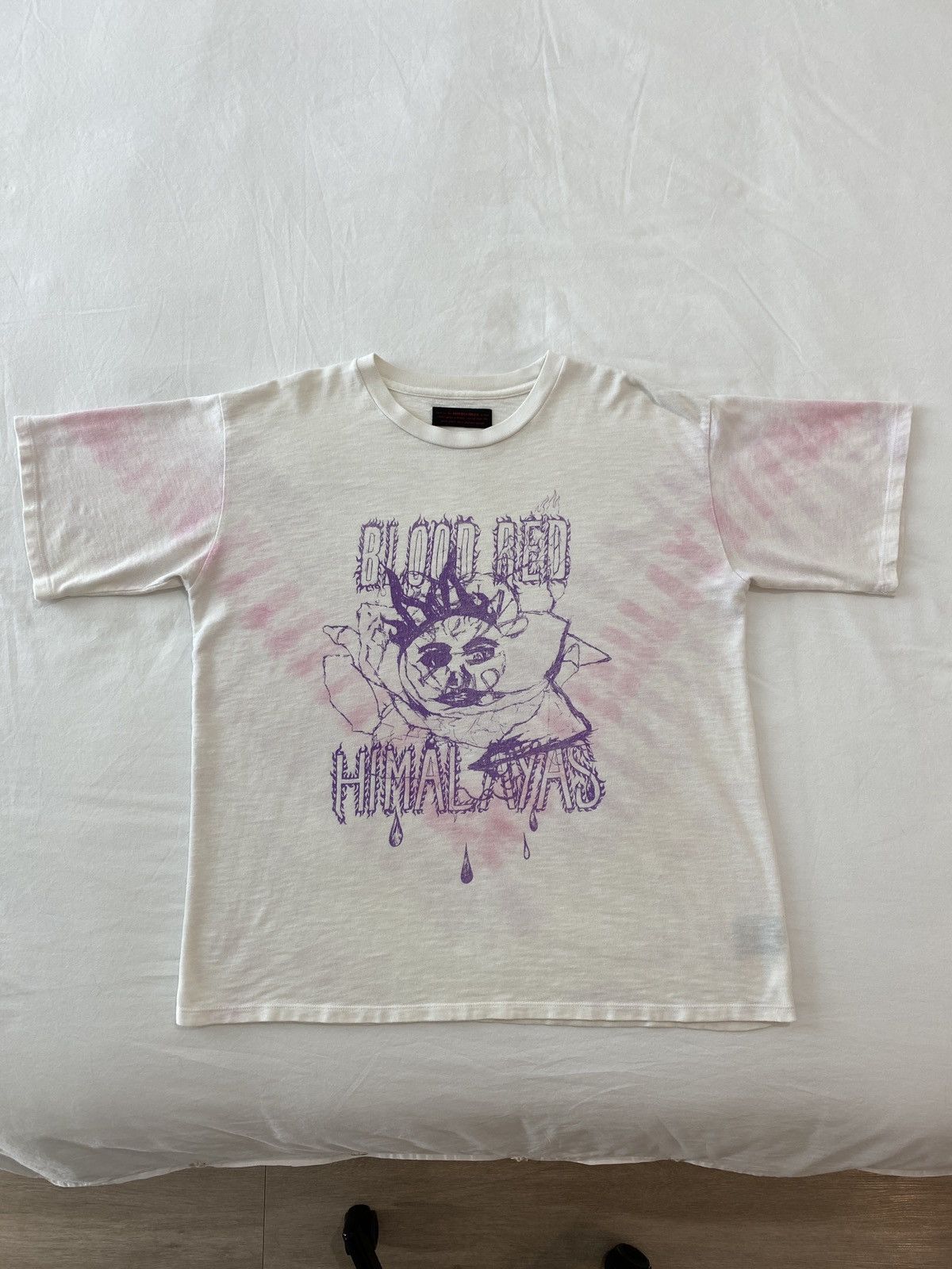 Siberia Hills Siberia Hills Blood Red Himalayas Pink Tie Dye Tee Size US L / EU 52-54 / 3 - 1 Thumbnail