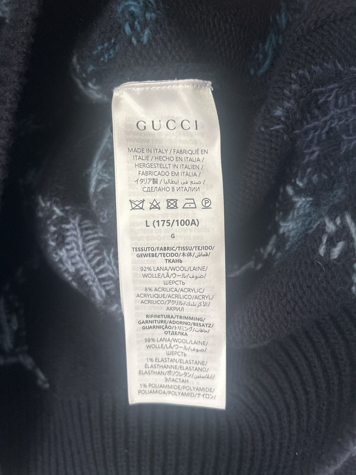 Gucci Gucci Wool Knitwear Size US M / EU 48-50 / 2 - 7 Thumbnail