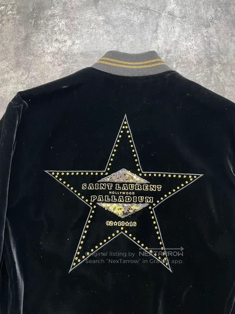 Saint Laurent Paris Saint Laurent Paris Black Velvet Hollywood Limited Edition Size XS / US 0-2 / IT 36-38 - 2 Thumbnail