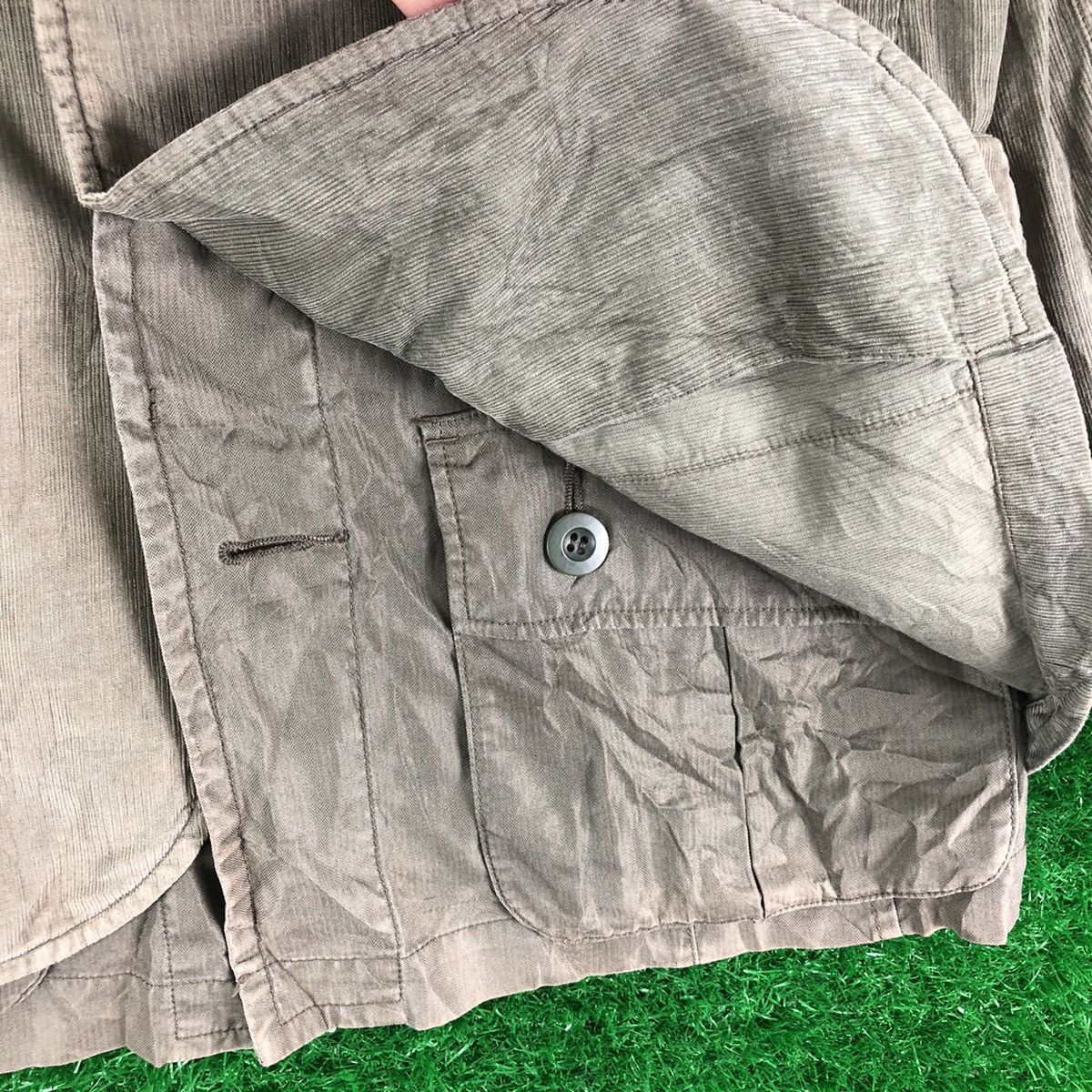 CABANE de ZUCCa Vintage Cabane de Zucca Corduroy Double Layers Jacket Size US S / EU 44-46 / 1 - 8 Thumbnail