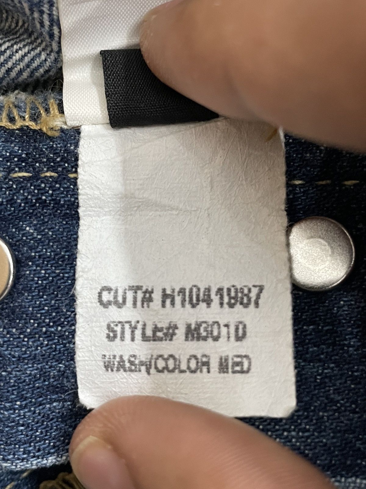 Hudson Vintage Hudson American Distressed Denim Pants (A14) Size US 29 - 17 Thumbnail