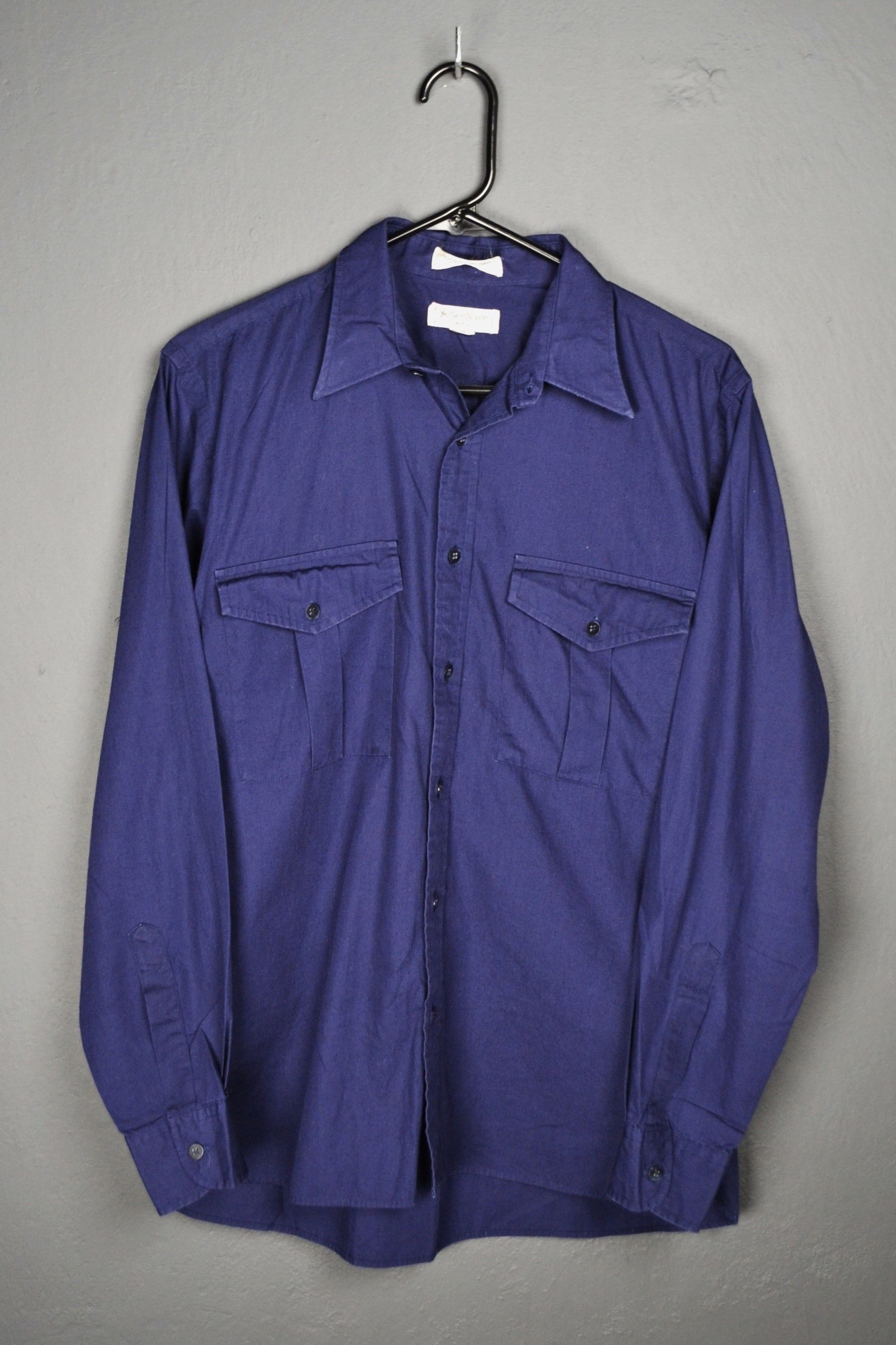 Yves Saint Laurent Yves Saint Laurent Vintage Repro French Navy Military M Size US M / EU 48-50 / 2 - 2 Thumbnail