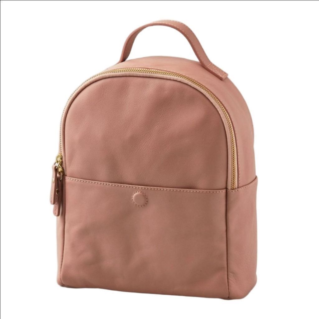 American Eagle Outfitters American Eagle Outfitters Blush Pink Leather Mini Backpack Size ONE SIZE - 1 Thumbnail