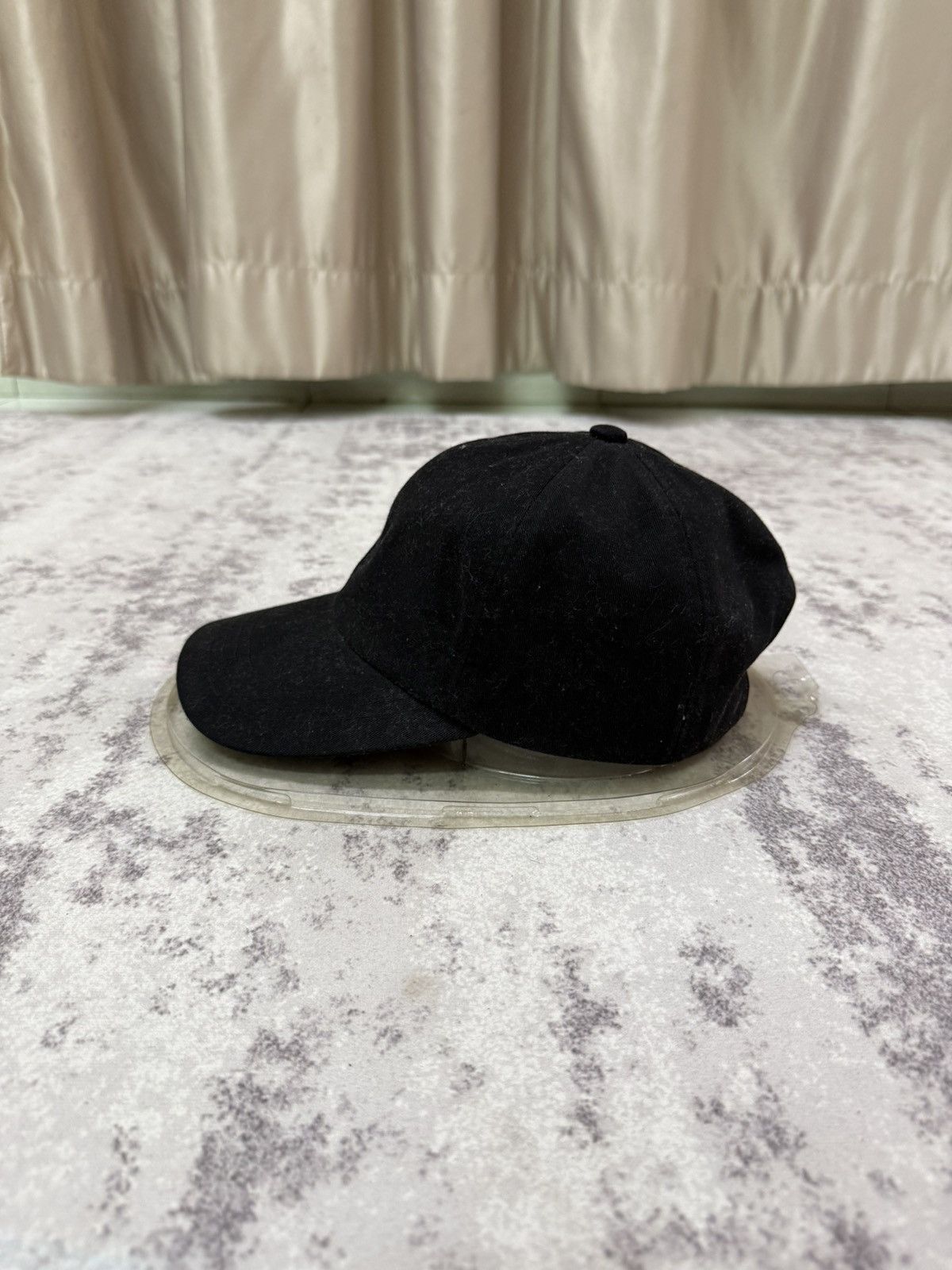 GU GU black plain adjustable cap Size ONE SIZE - 2 Thumbnail