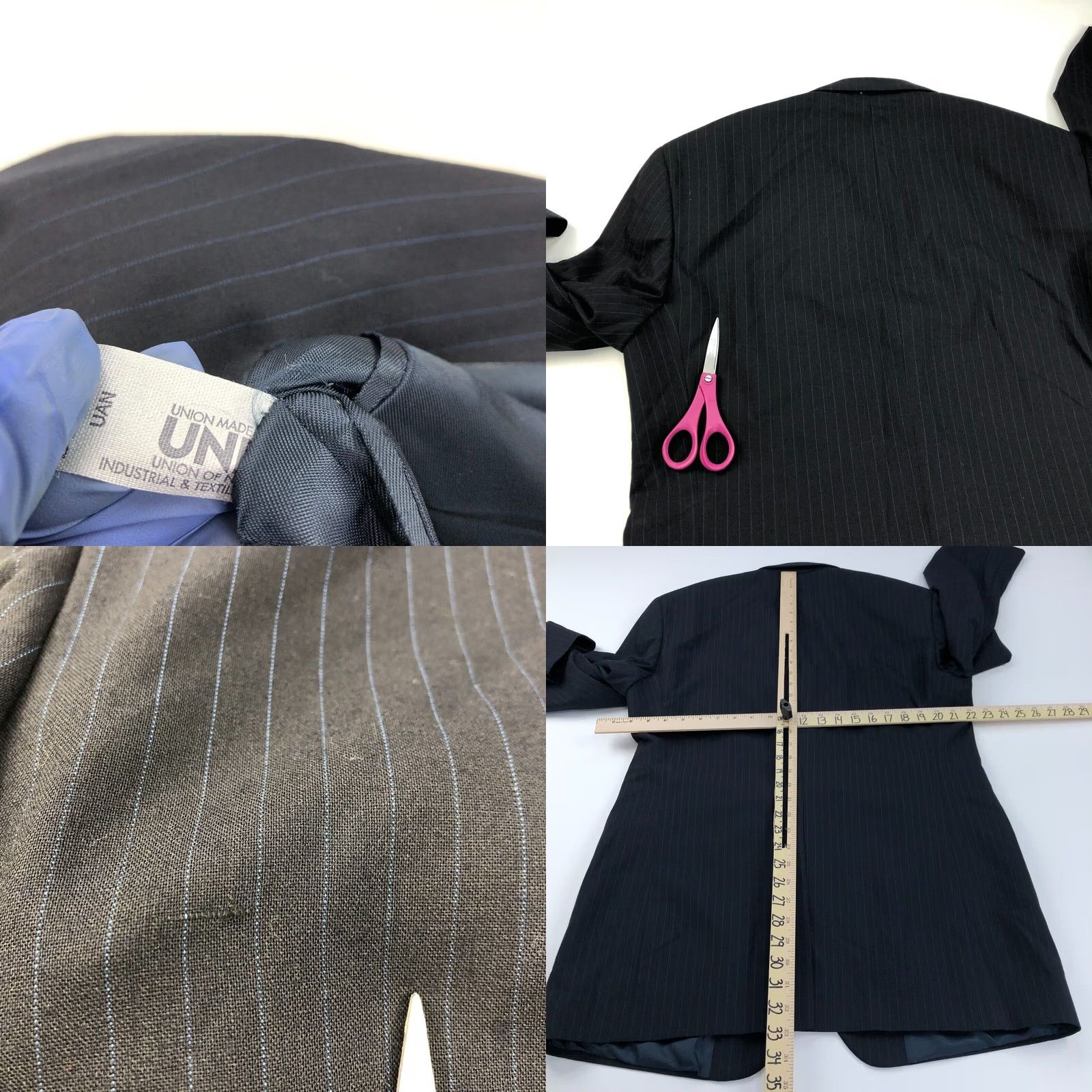 Brooks Brothers Brooks Brothers Suit Jacket Navy Blue 100% Wool Two-Button Big & Tall 46L Men's Regular Coat/Vestless? Size US S / EU 44-46 / 1 - 10 Thumbnail
