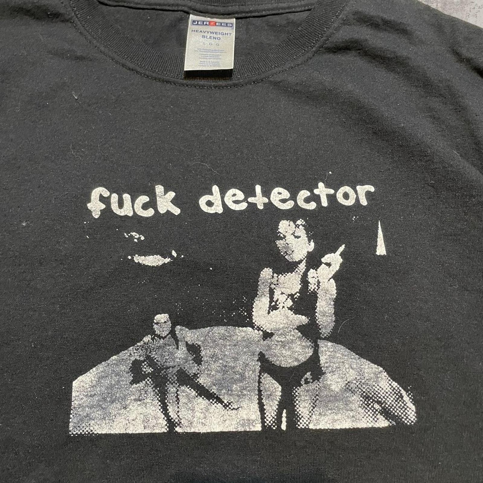 Vintage Y2K Destination punk band “fuck detector” T-shirt size L Size US L / EU 52-54 / 3 - 2 Thumbnail
