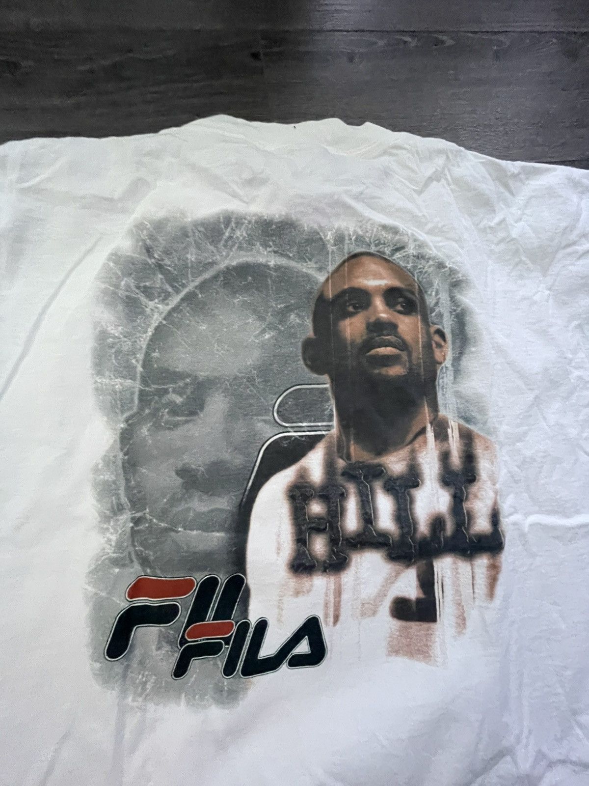 Fila Grant Hill Vintage T-Shirt Size US XL / EU 56 / 4 - 2 Thumbnail