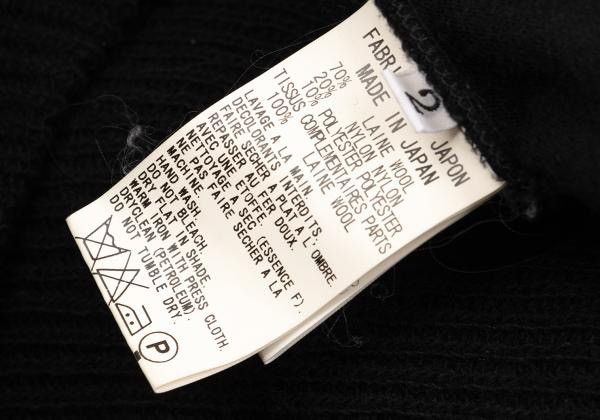 Yohji Yamamoto Yohji Yamamoto Half-Zip Knit Sweater Size US M / EU 48-50 / 2 - 6 Thumbnail