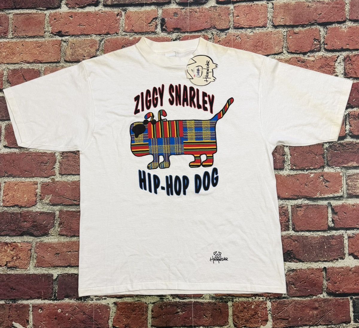 Other Vintage Ziggy Marley T Shirt Hamwear Hip Hop Dog Parody 90s Size US XL / EU 56 / 4 - 1 Thumbnail