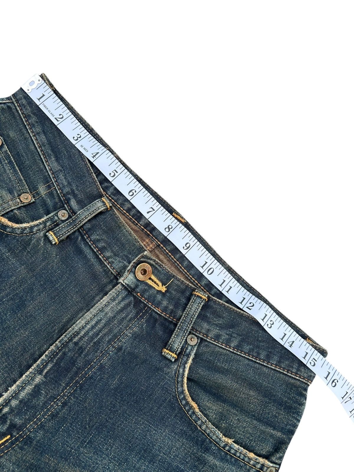 Kapital Vintage Edwin 505XX Selvedge Rusty Mudwash Denim Jeans Size US 31 - 11 Thumbnail