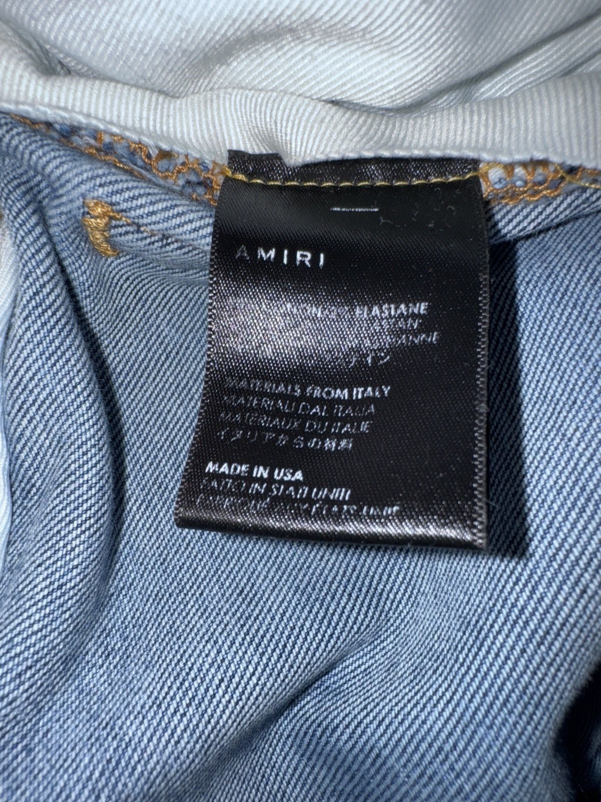 Amiri Amiri Rosebowl Jeans Size US 29 - 9 Thumbnail