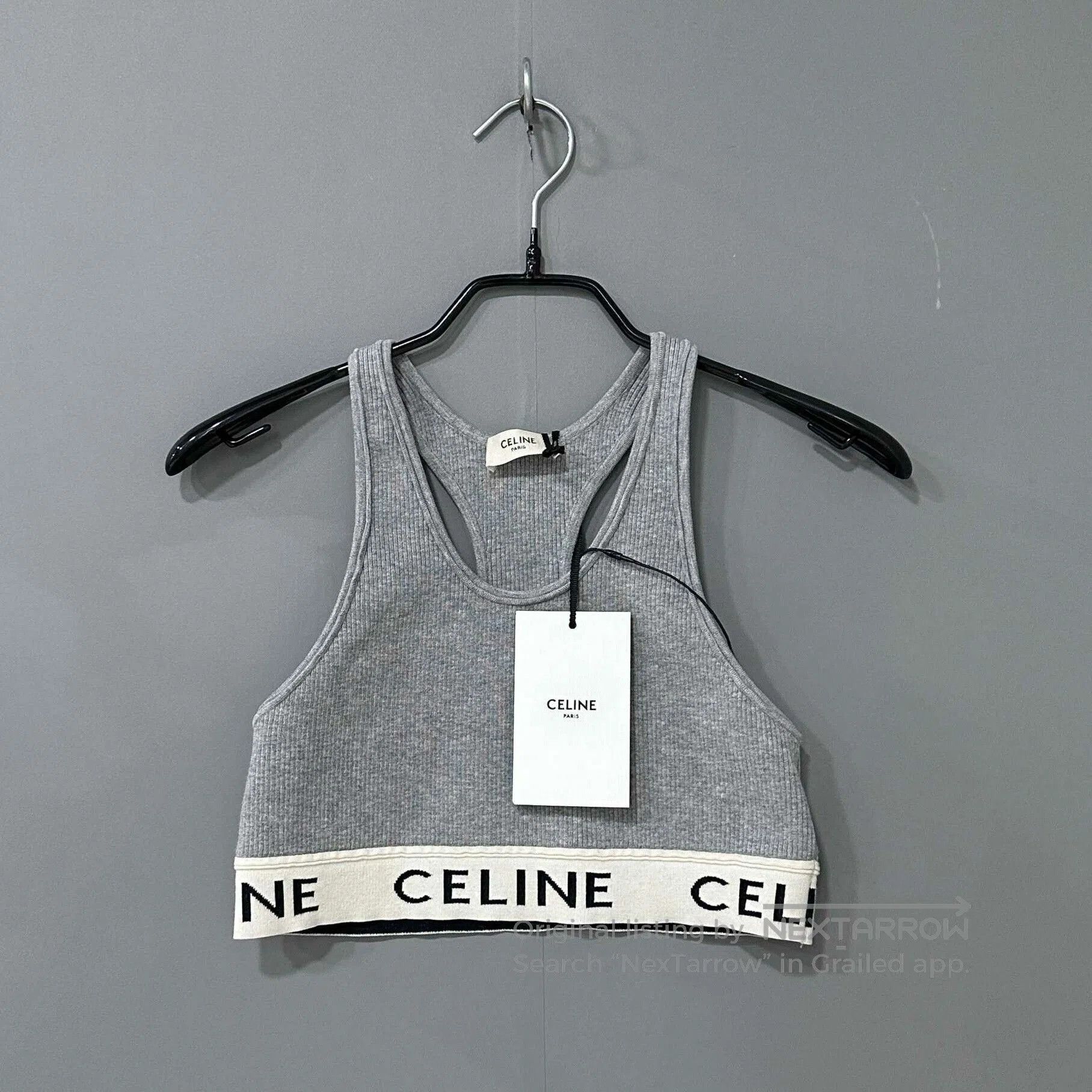 Celine Sports Knit Bra Top Celine. Size XS / US 0-2 / IT 36-38 - 5 Thumbnail