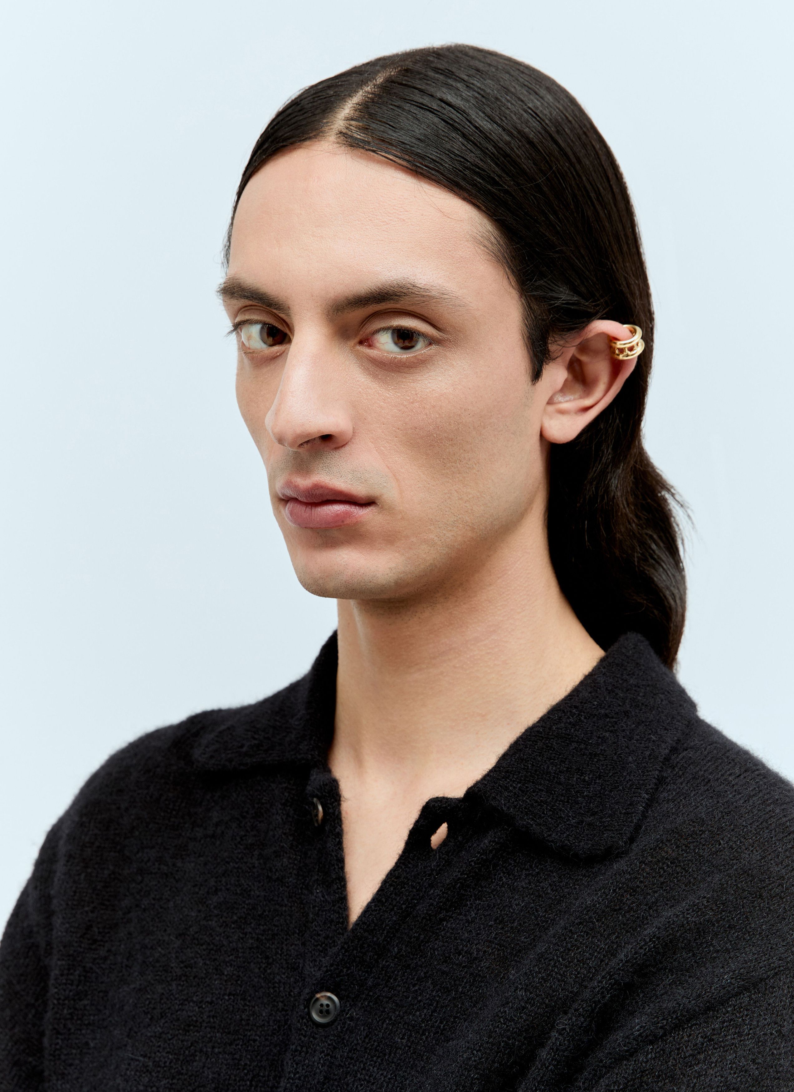 Bottega Veneta BOTTEGA VENETA gold plated Sterling silver single ear cuff Size ONE SIZE - 2 Thumbnail
