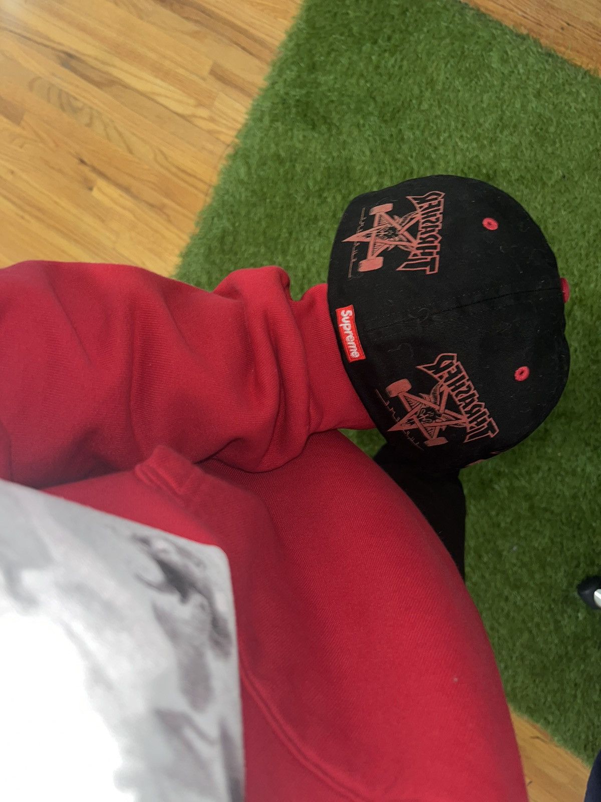 Supreme × Thrasher supreme x thrasher 6 panel hat Size ONE SIZE - 2 Thumbnail