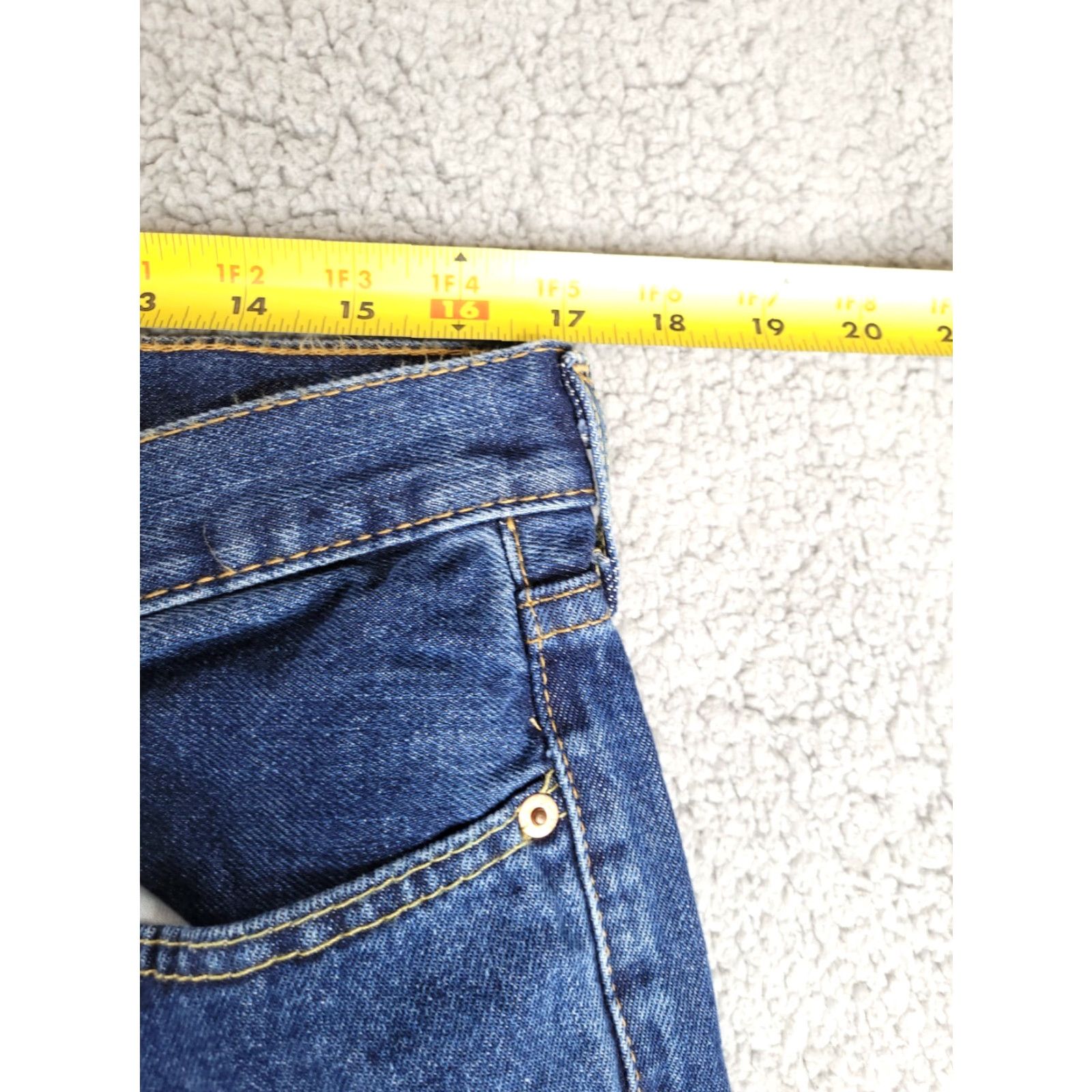 Levi's Levi's 550 Jeans Mens 34x35 Blue Slim Straight Medium Wash Blue Denim Jeans Slim Jeans Mens DJN Size US 34 / EU 50 - 6 Thumbnail