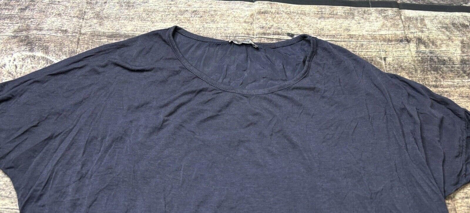 Isamu Katayama Backlash Baci Top Women's M/L Italy Made Silk Cotton Blend Blouse Size L / US 10 / IT 46 - 5 Thumbnail