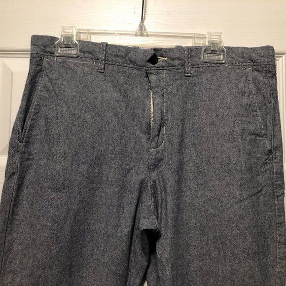 J.Crew J.crew men's blue 98%cotton casual pants size: 33/30 Size US 33 - 4 Thumbnail