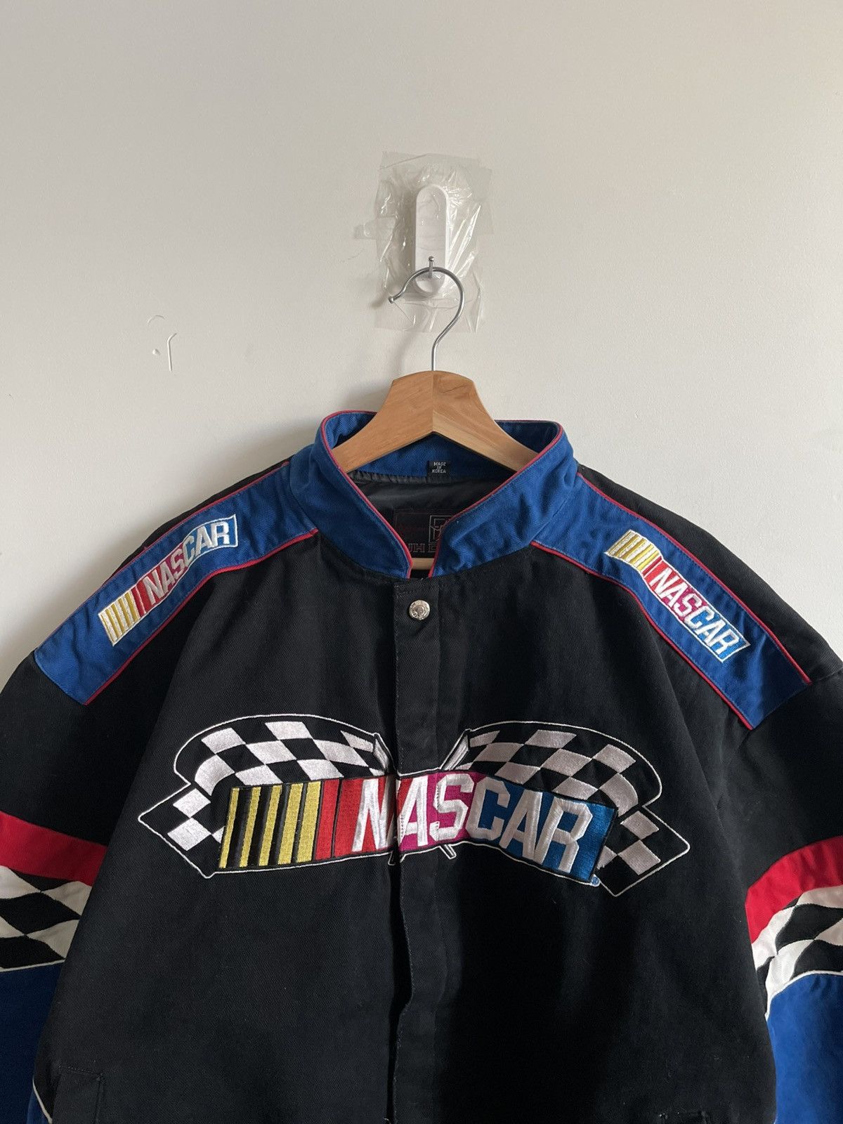 NASCAR Vintage Y2K NASCAR Racing Jacket Size US XL / EU 56 / 4 - 2 Thumbnail