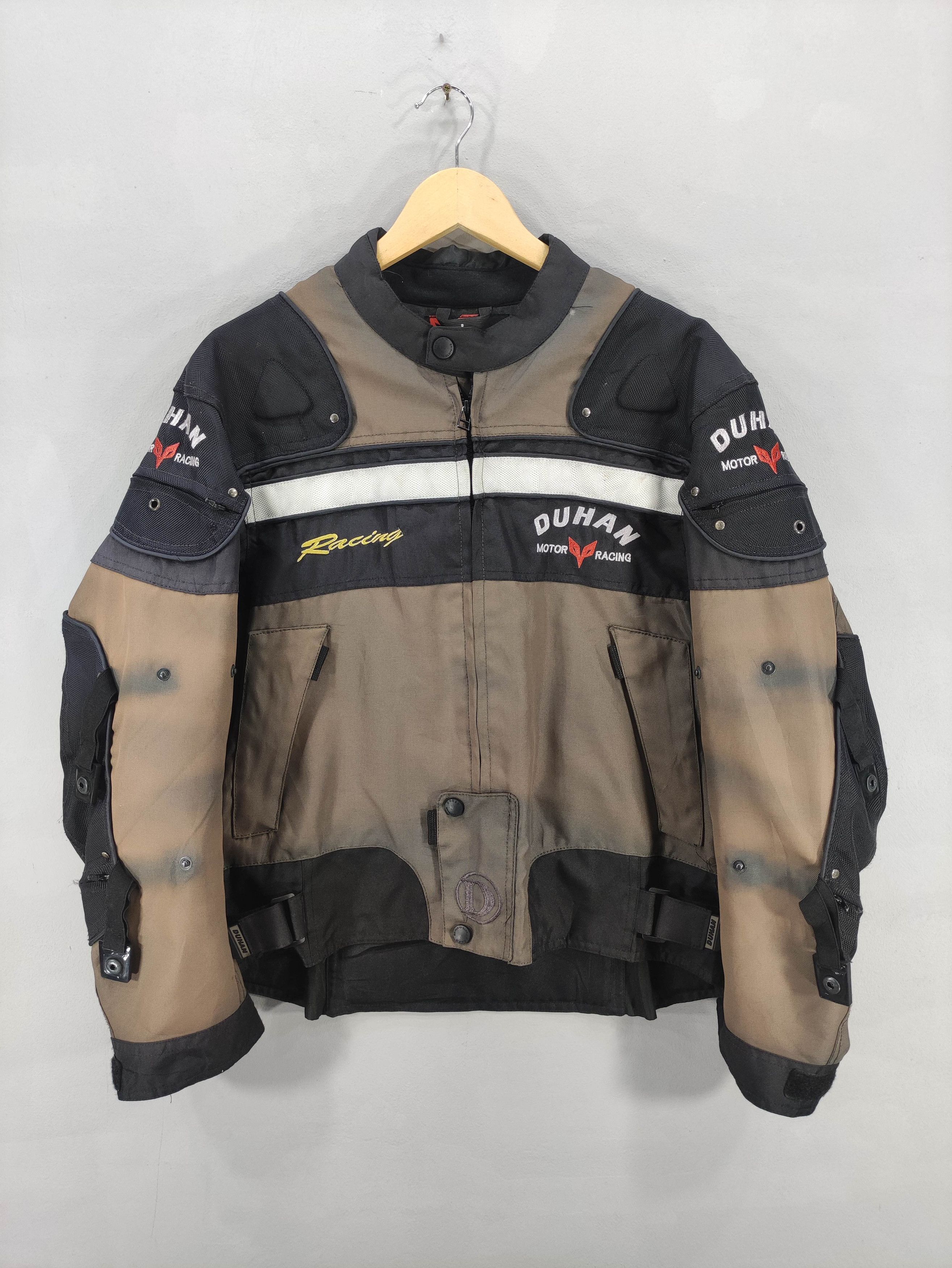 Sports Specialties Vintage Duhan Motorcycle Bike Faded Jacket Zipper Size US L / EU 52-54 / 3 - 1 Thumbnail