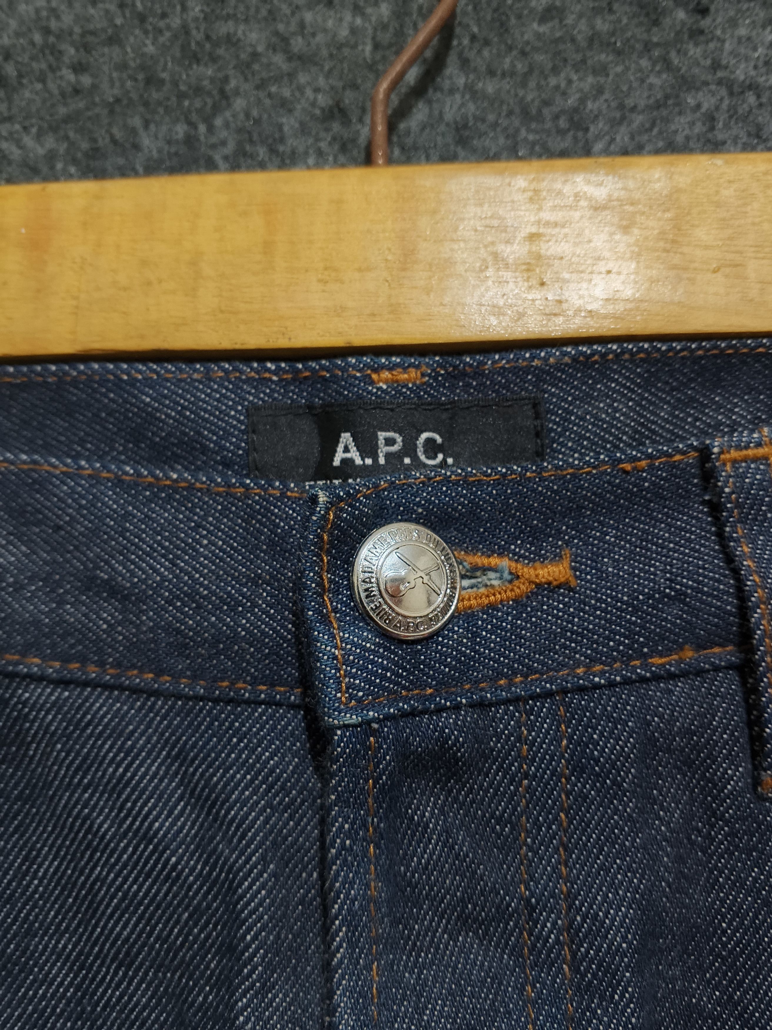 A.P.C. A.P.C. Petit New Standard Raw Selvedge Denim Size US 32 / EU 48 - 9 Thumbnail