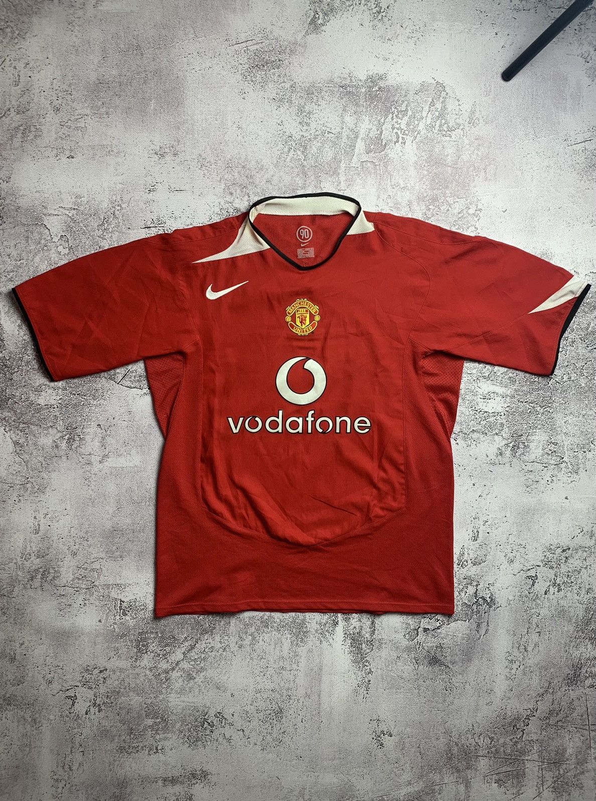 manchester united vodafone jersey