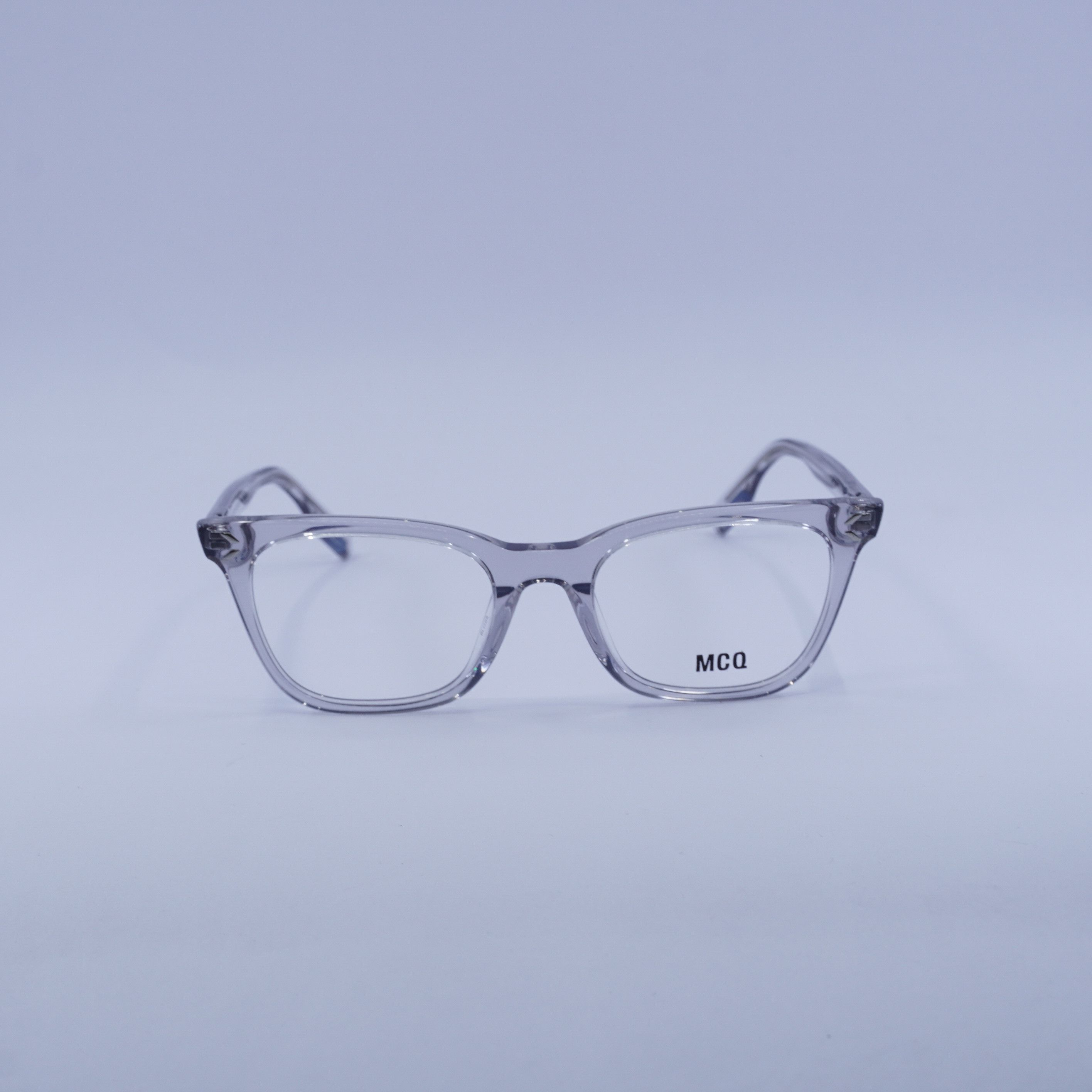 McQ Alexander McQueen McQ by Alexander McQueen MQ0379O 002 Eyeglasses Grey 50mm Size ONE SIZE - 3 Thumbnail