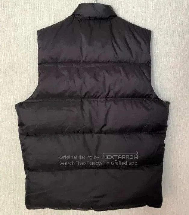 Vintage Black Padded Vest with Down Filling. Size US M / EU 48-50 / 2 - 2 Thumbnail