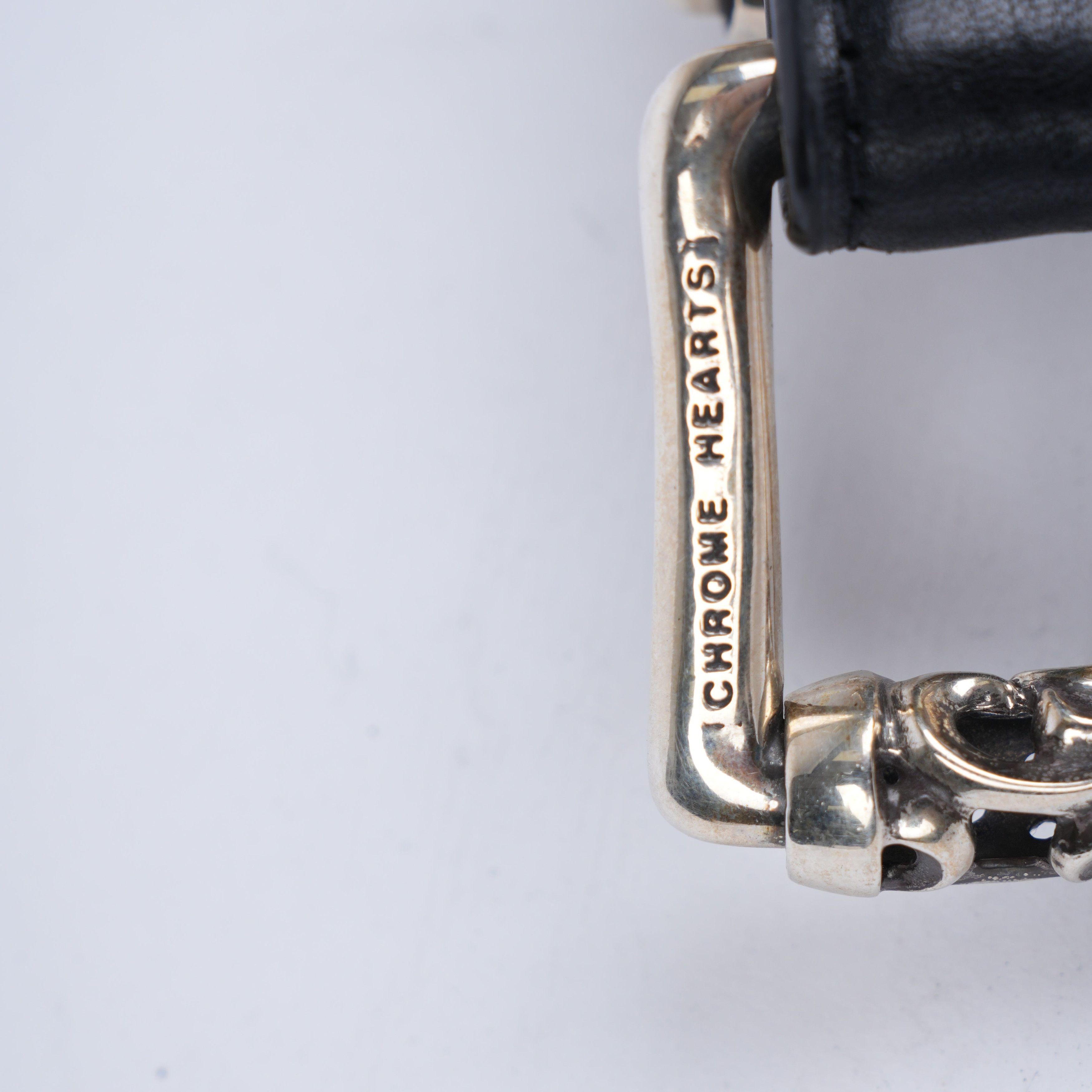 Chrome Hearts BLACK ROLLER BELT Size 36 - 6 Thumbnail